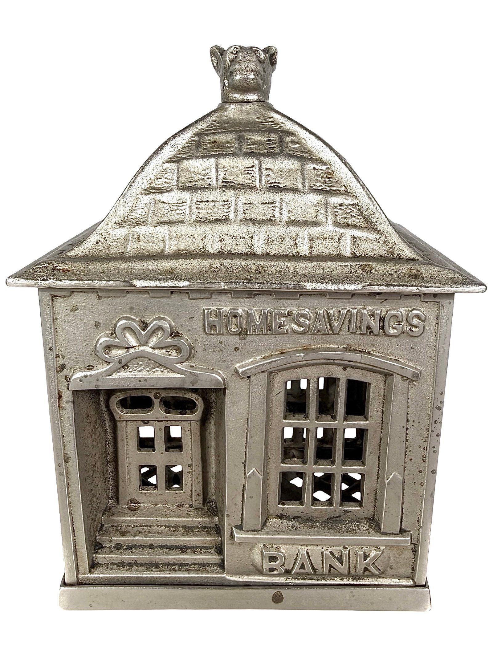 Home Savings Bank - Dog Finial (1 of 6)