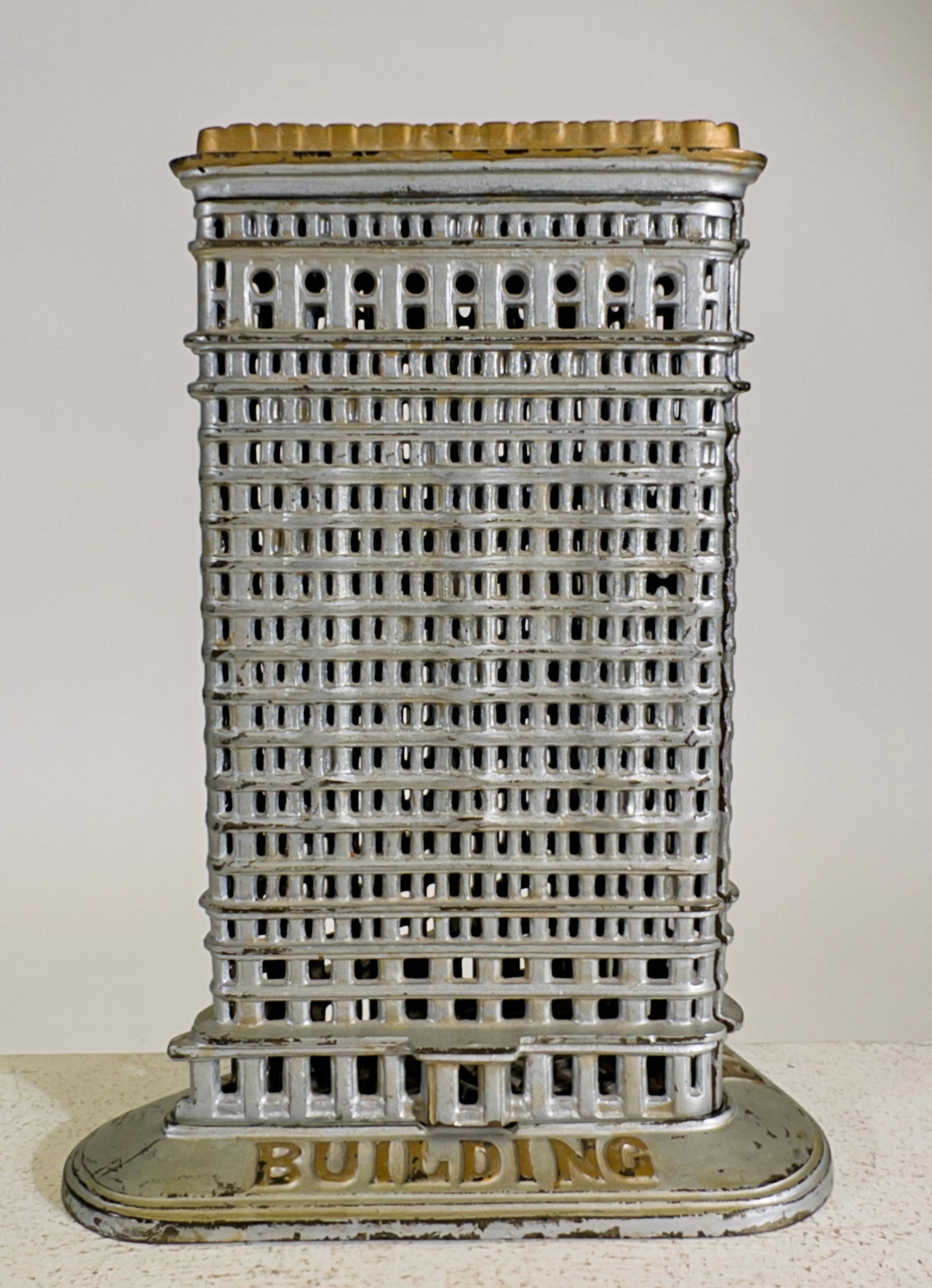 Flat Iron Bank - Largest Size Very Scarce (1 of 3)