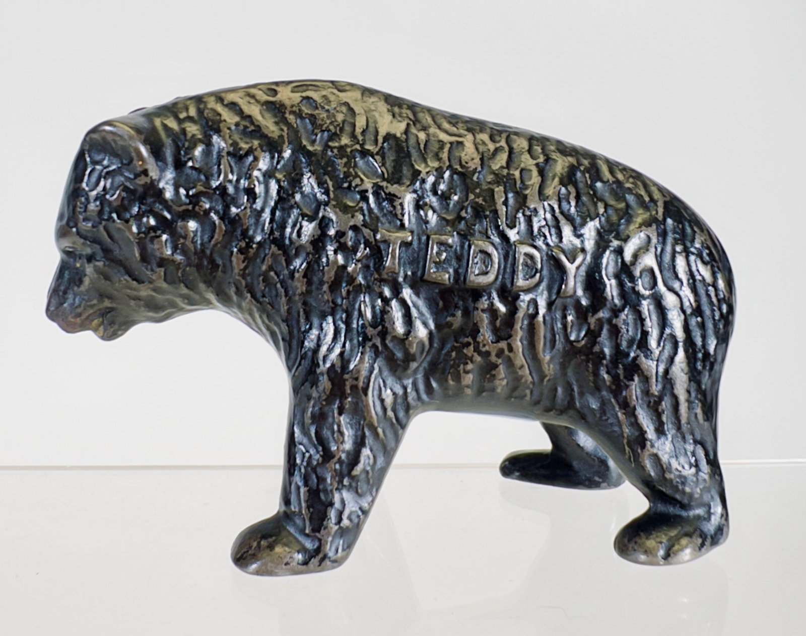 Teddy Bear - Cast Iron Still Bank (1 of 2)