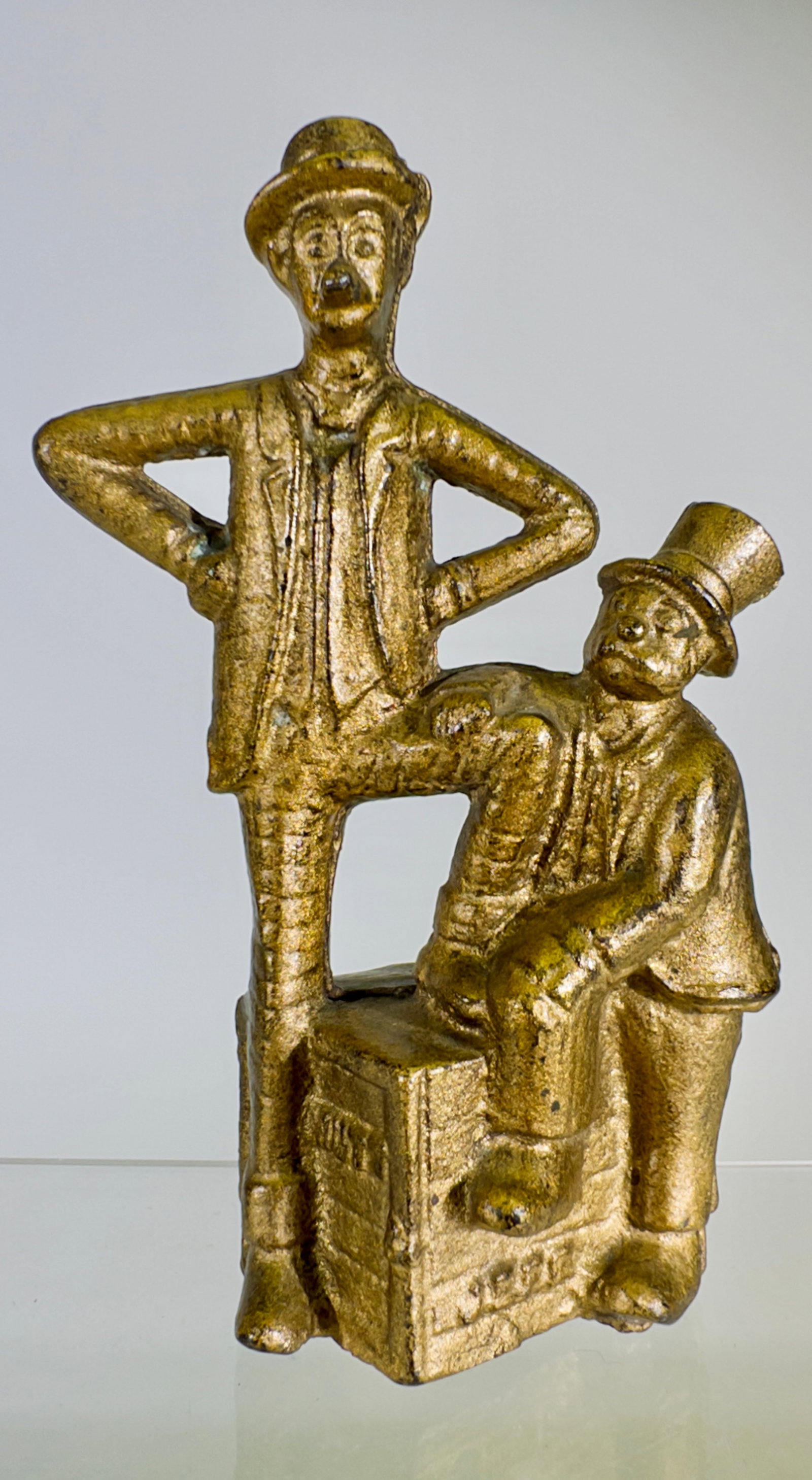 Mutt & Jeff Still - Cast Iron Still Bank (1 of 2)