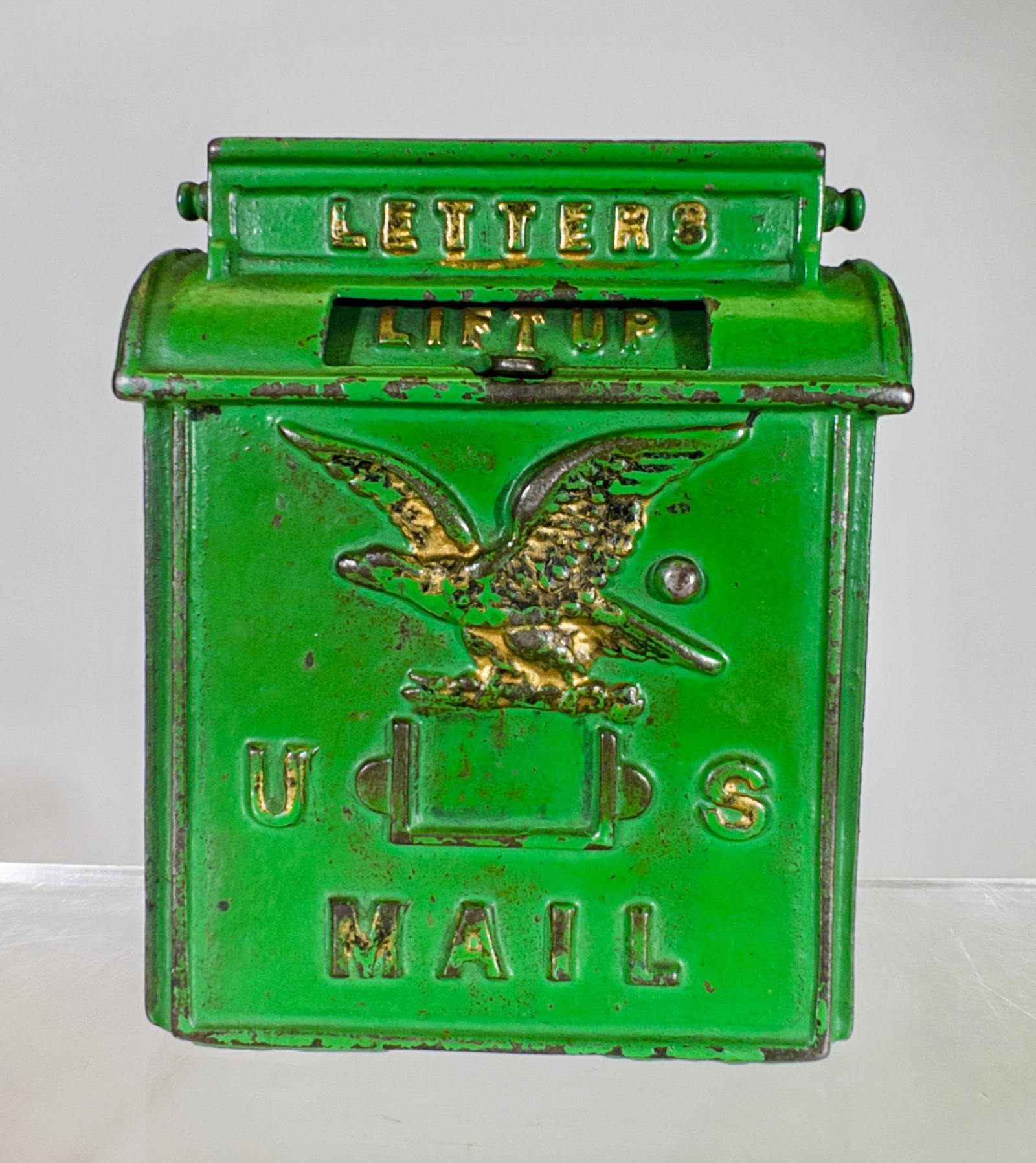 U.S Mail Box - Cast Iron Still Bank (1 of 2)