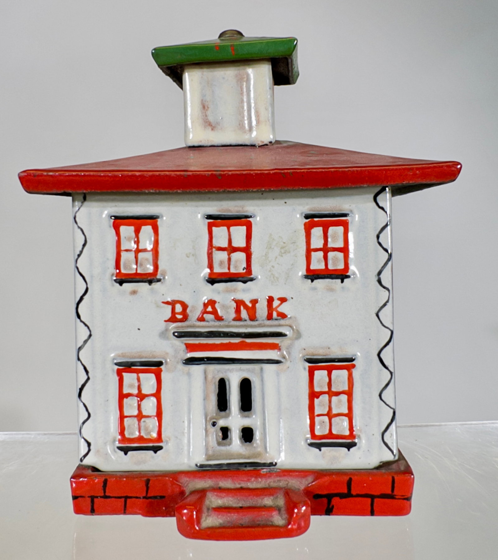 Porcelain Cupola Bank (1 of 3)