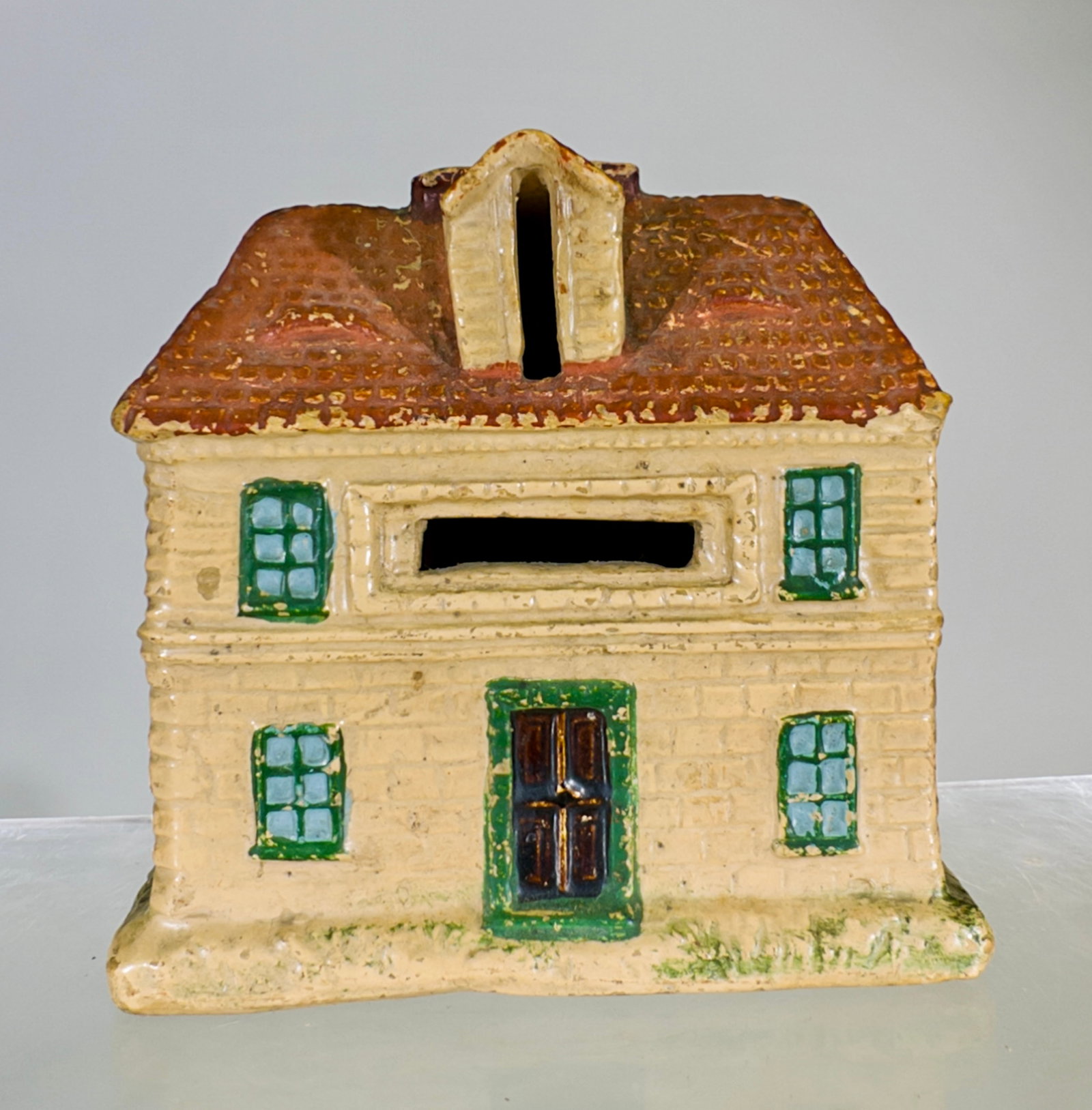 Two Story Ceramic House - Still Bank (1 of 2)