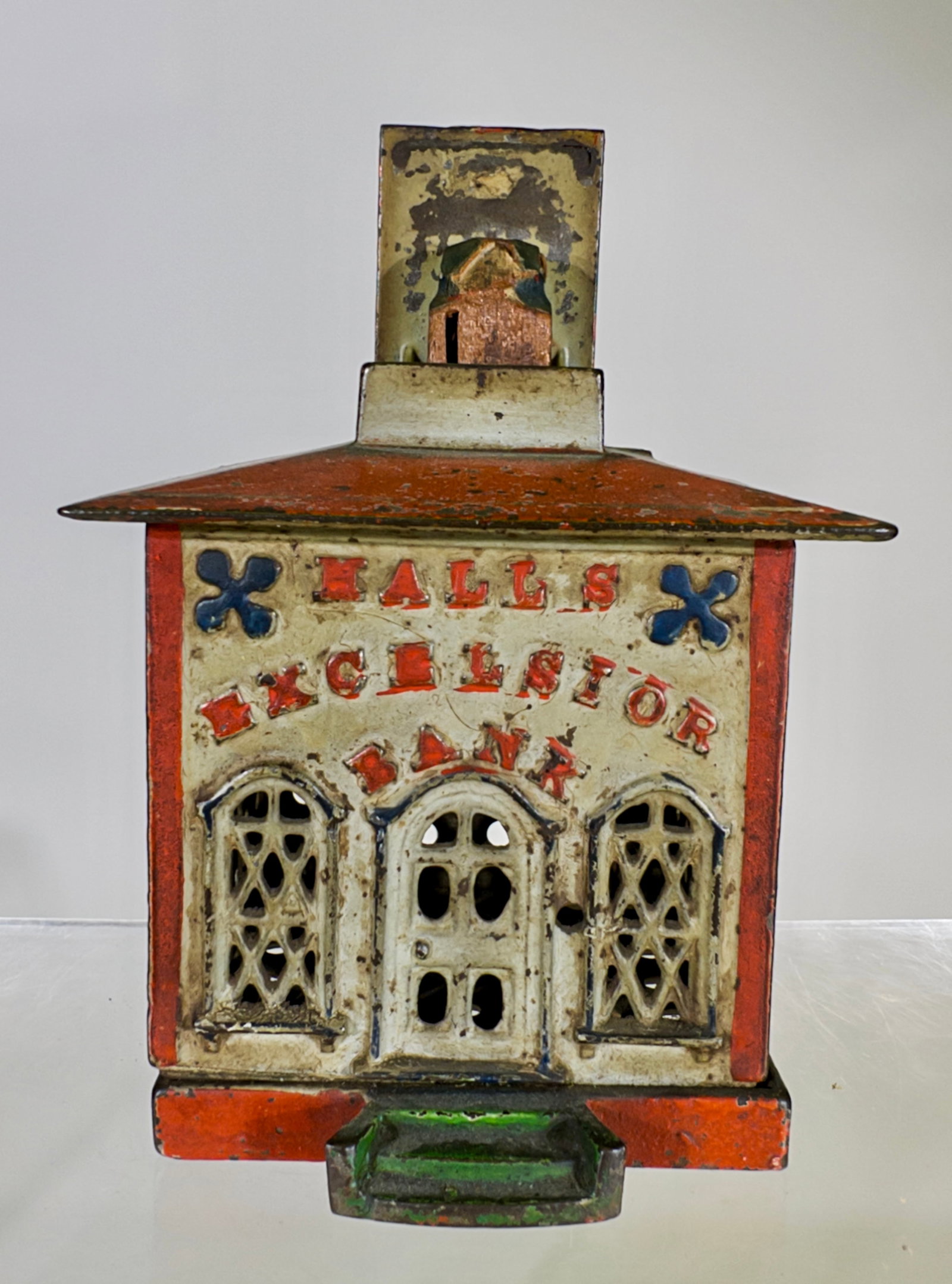 Hall's Excelsior - Mechanical Bank - Light and Blue Version (1 of 3)