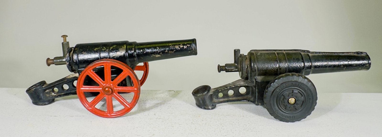 Two Cast Iron Cannon Toys (1 of 2)
