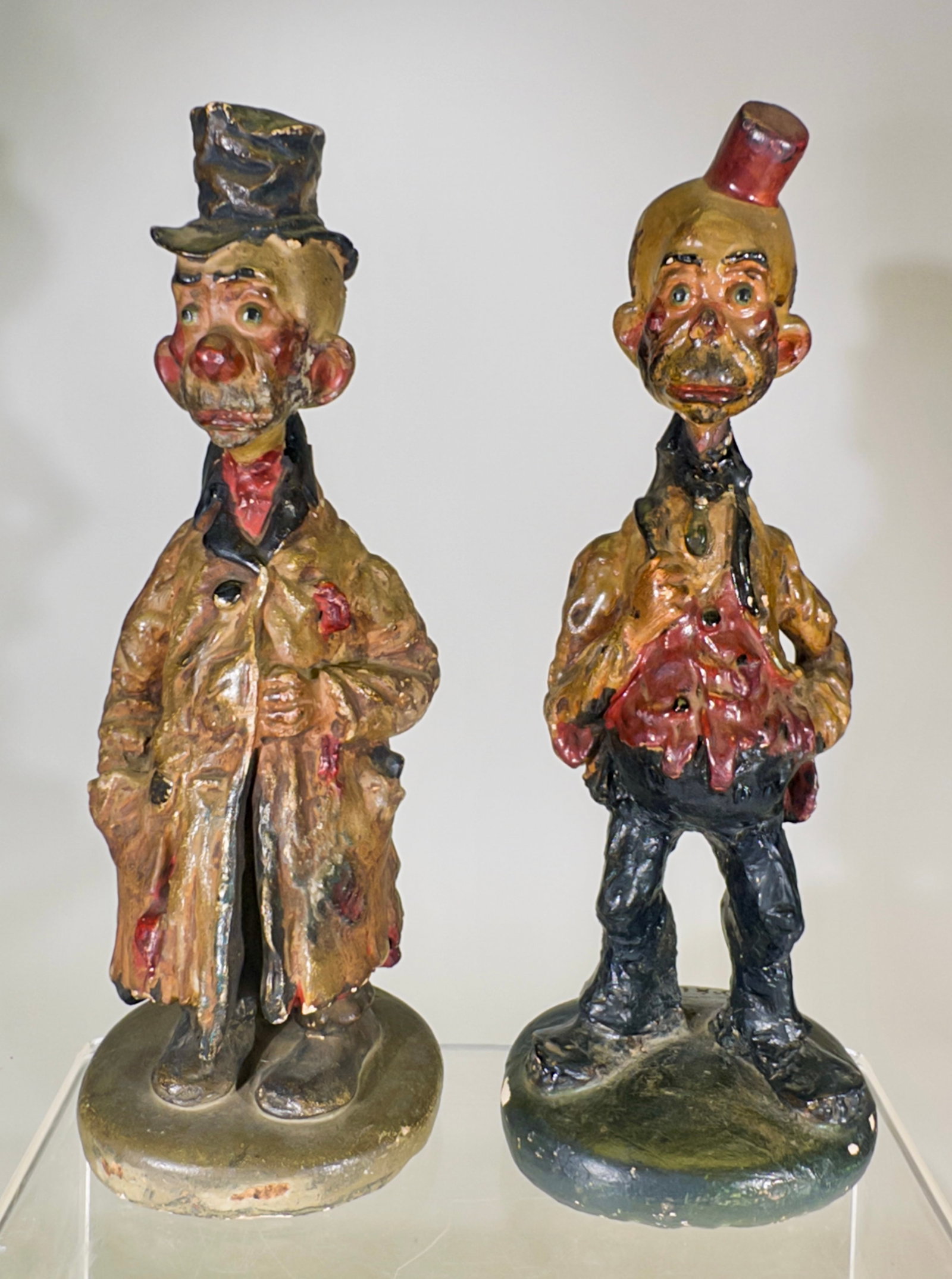 Happy Hooligan and Gloomy Gus Composition Figures (1 of 3)