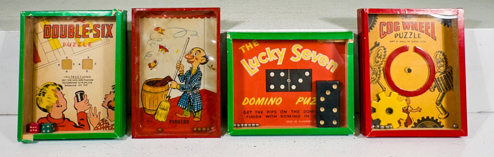 Four Dexterity Puzzles (1 of 2)