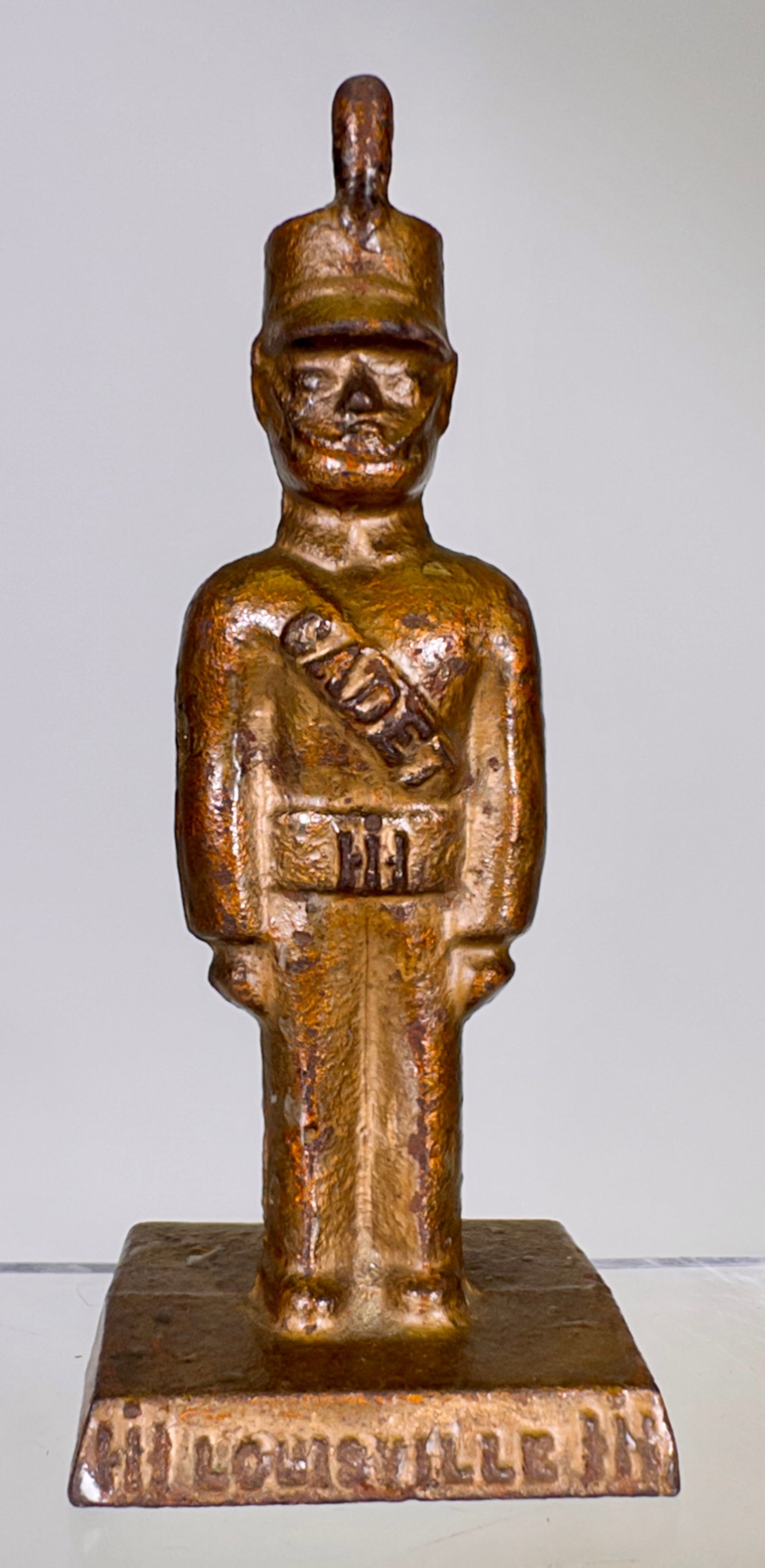 Louisville Cadet Cast Iron Paperweight (1 of 2)