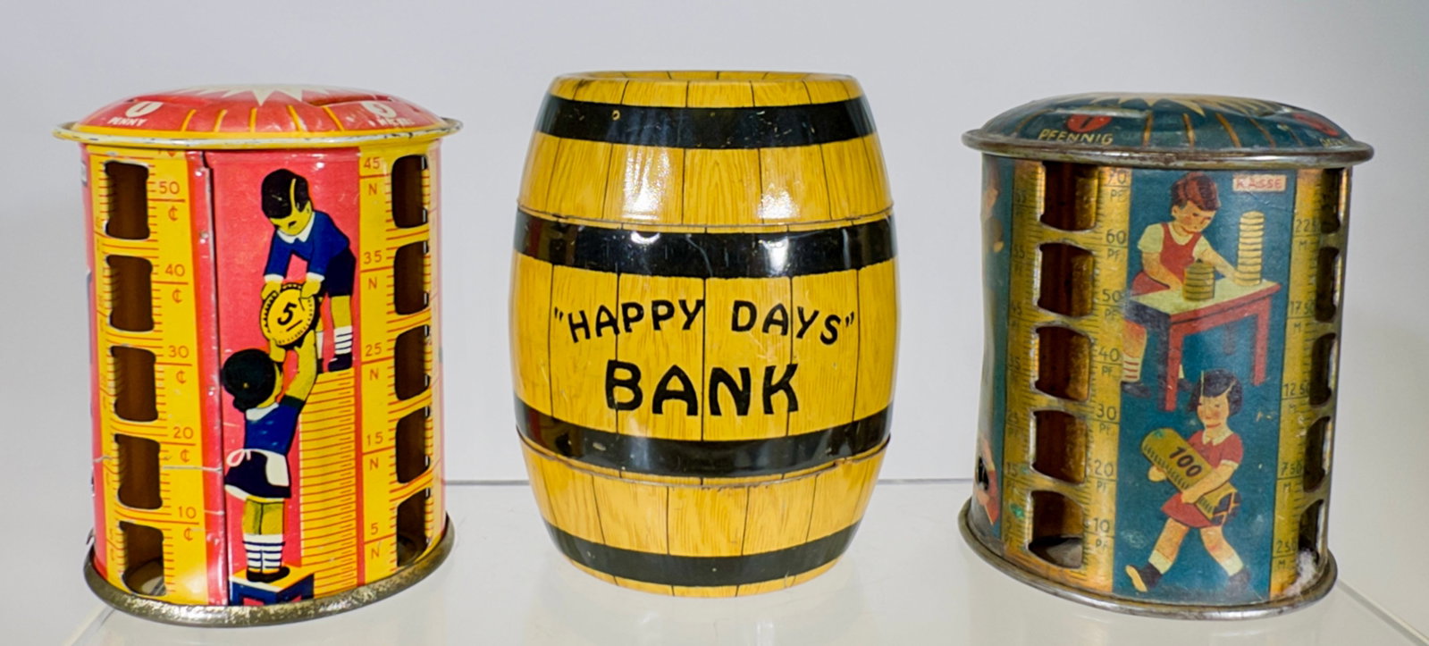 Three Tin Banks (1 of 3)