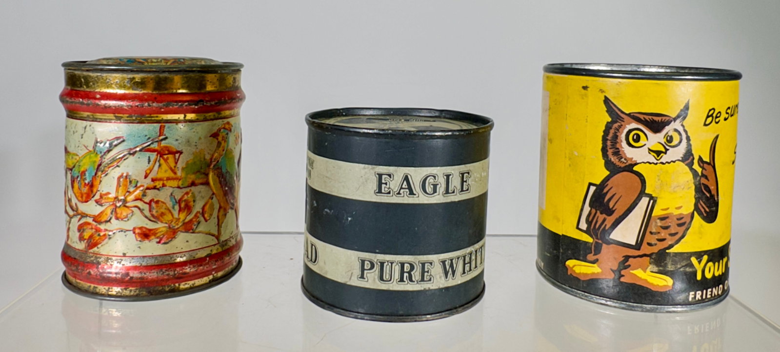 Three Tin/Cardboard Banks (1 of 2)