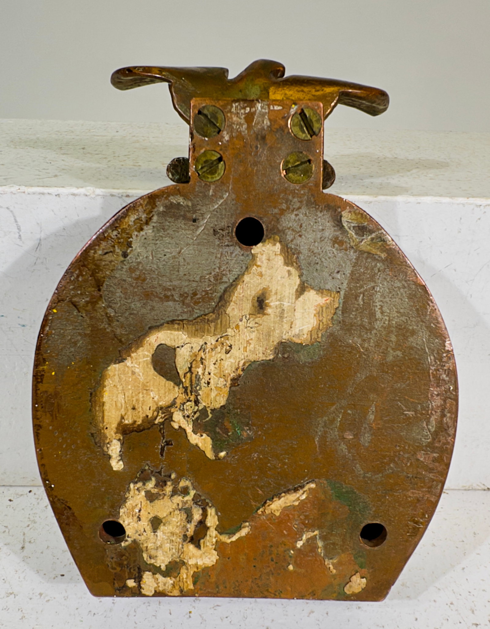 Odd Fellows Cast Iron Door Knocker - 2
