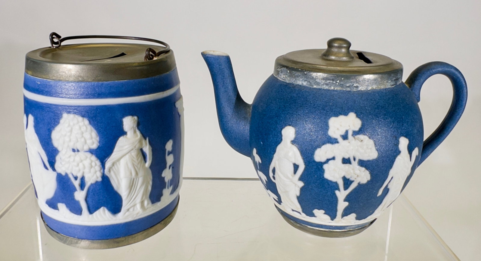 Two Wedgewood Type Banks (1 of 3)