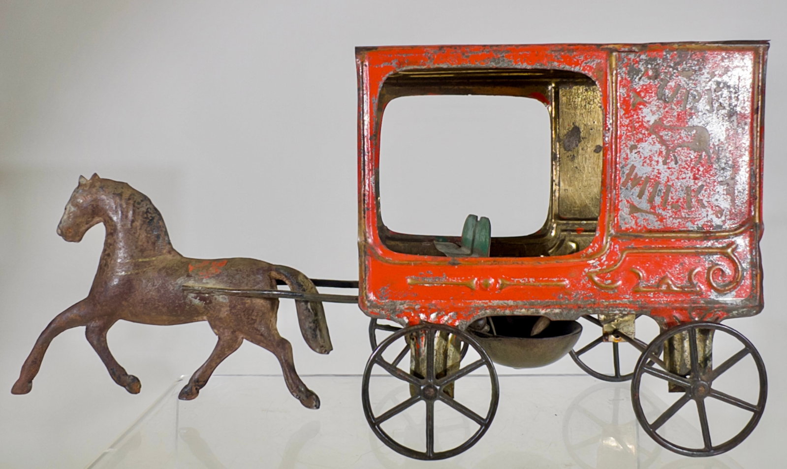 Pure Milk Wagon and Bell Toy (1 of 3)