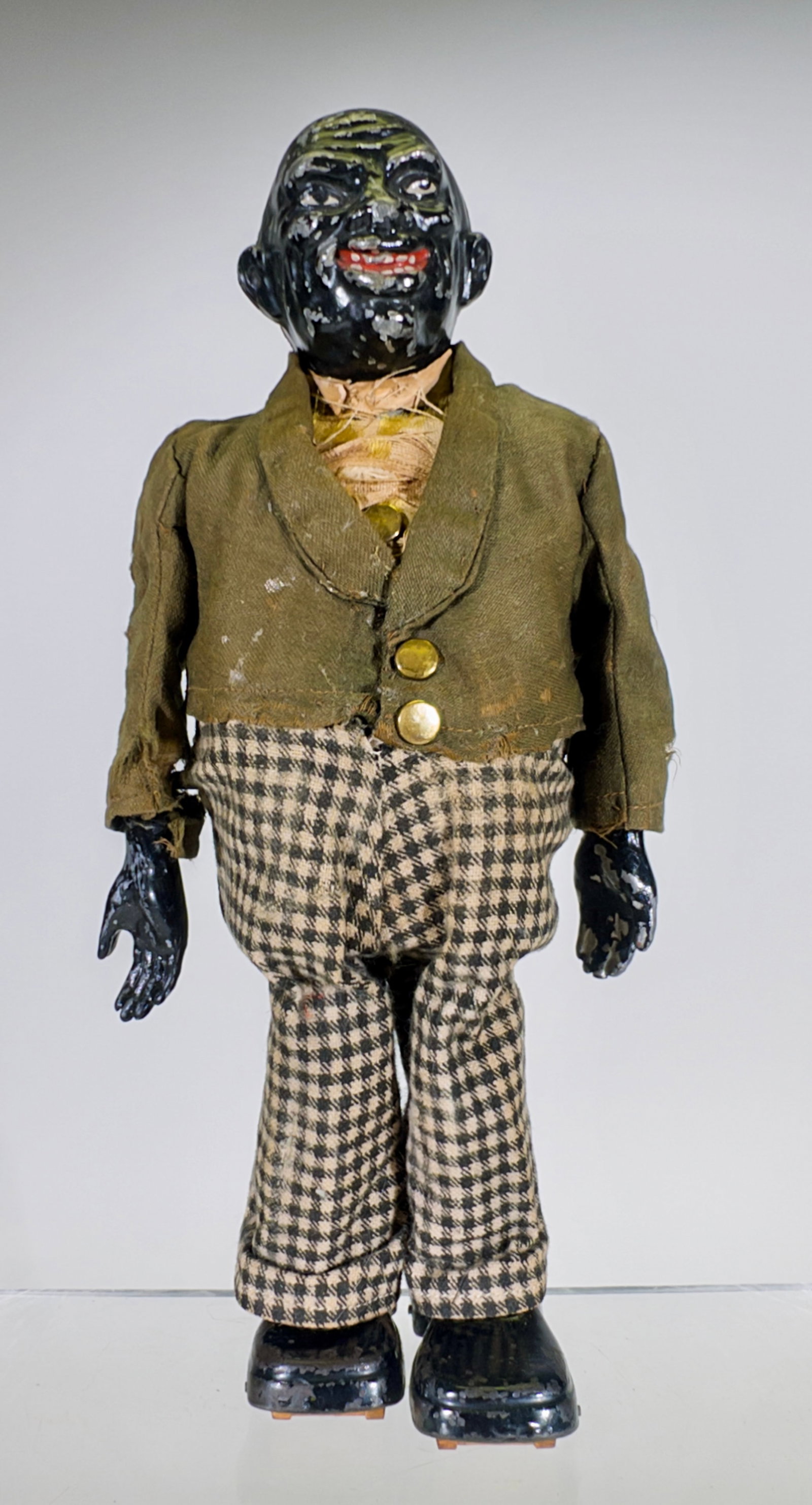 Old Man Clockwork Walking Toy - Very Scarce and Desirable (1 of 2)