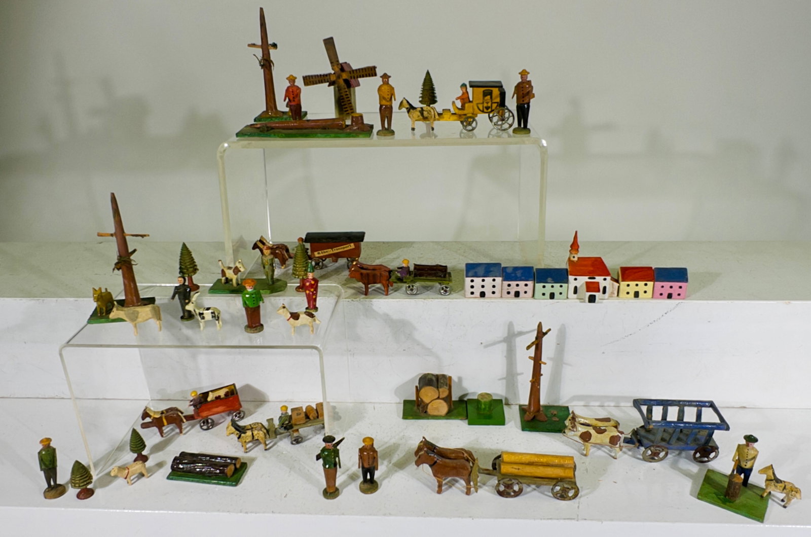 Group of Wood Penny Toys (1 of 2)