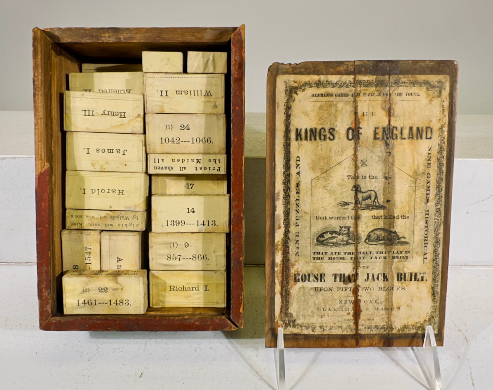 Denman's Games and Puzzles - Kings of England (1 of 2)