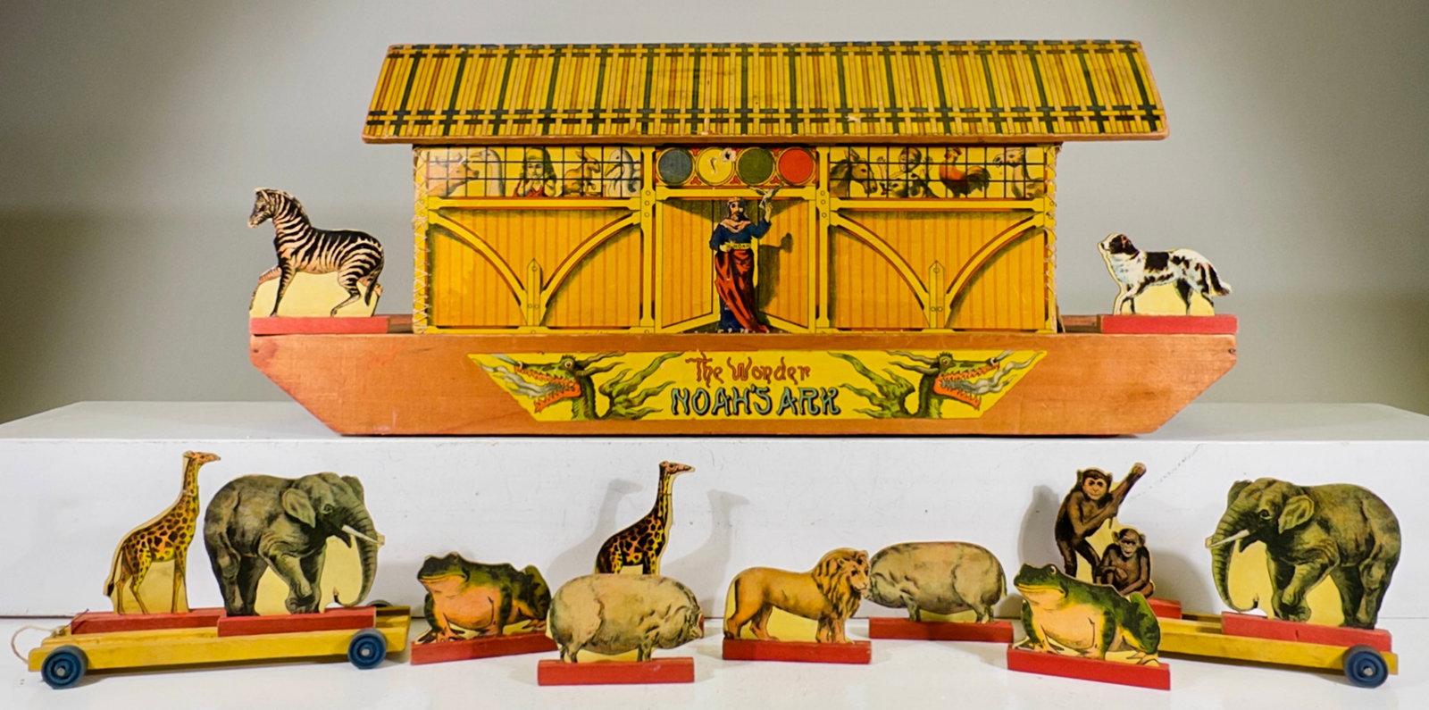 The Wonder Noah's Ark - Paper Litho and Wood (1 of 2)