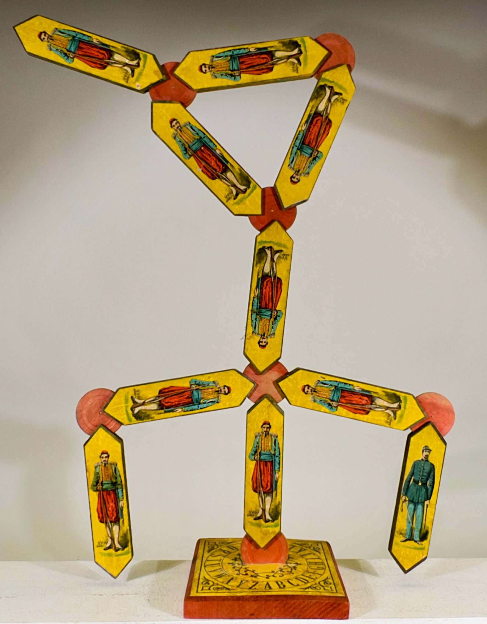 Zouave Build-a-Game Toss: American 1890 - Various sizes depending on assembly - Carl and Linda Thomas Collection