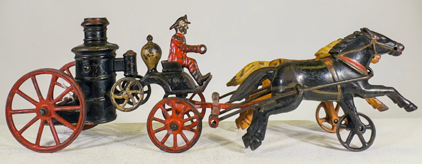 Two Horse Early Fire Pumper (1 of 2)