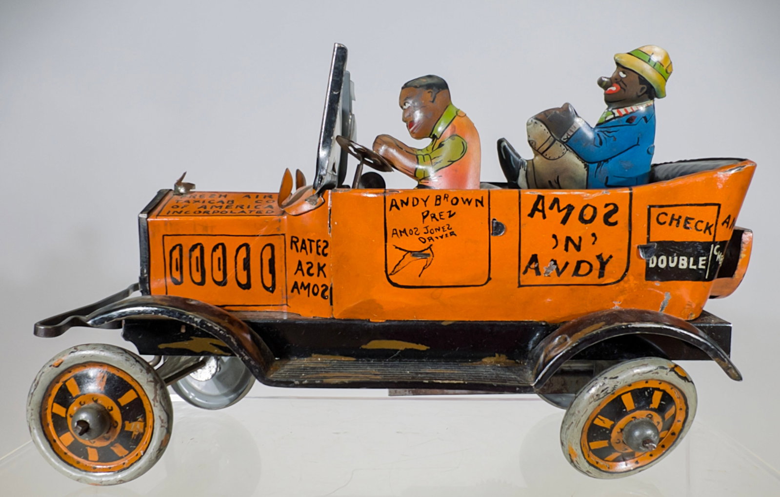 Amos and Andy Fresh Air Taxi Windup Toy (1 of 2)