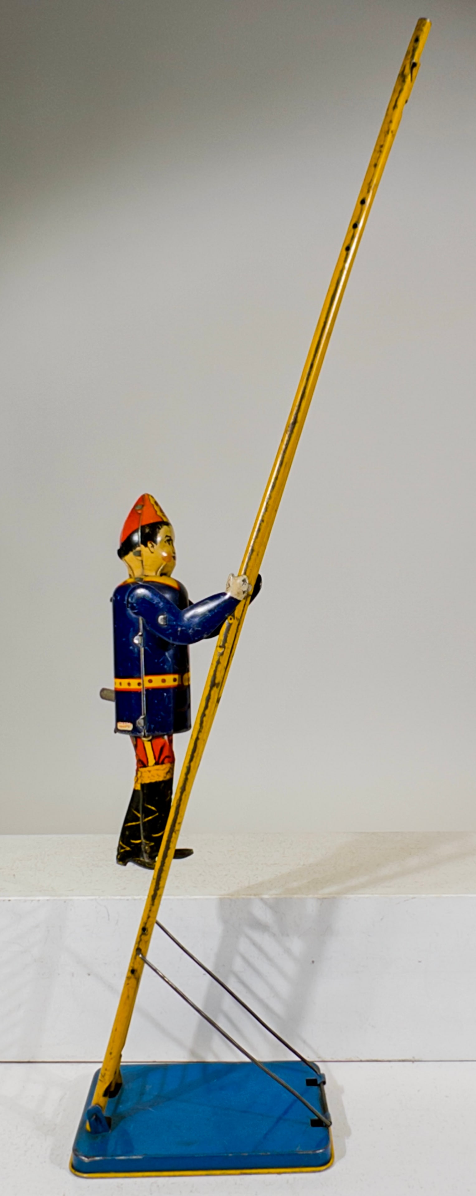 Marx Climbing Fireman: New York City 1930's - 22"T x 5"D