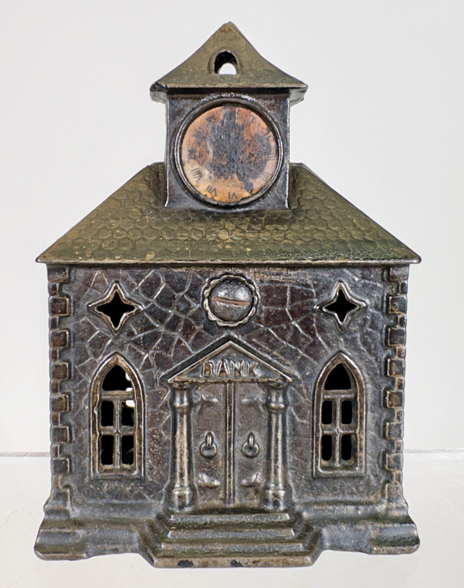 Town Hall Bank with Clocks (1 of 2)