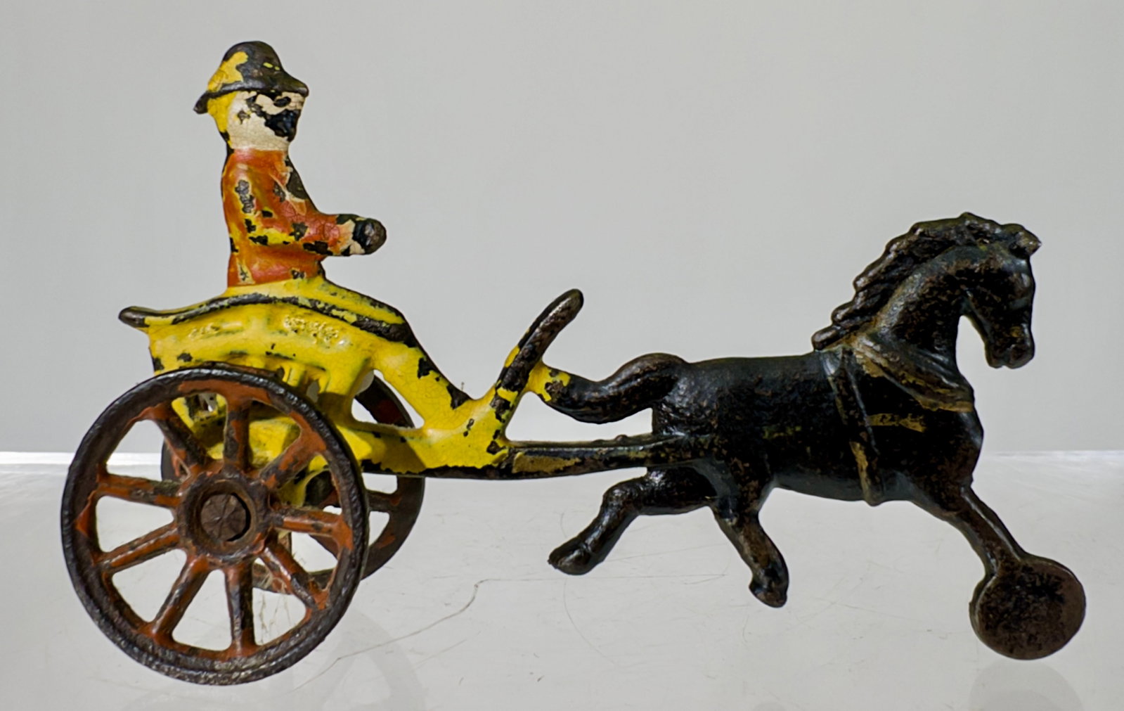 Small Horse Drawn Toy - Cast Iron (1 of 2)