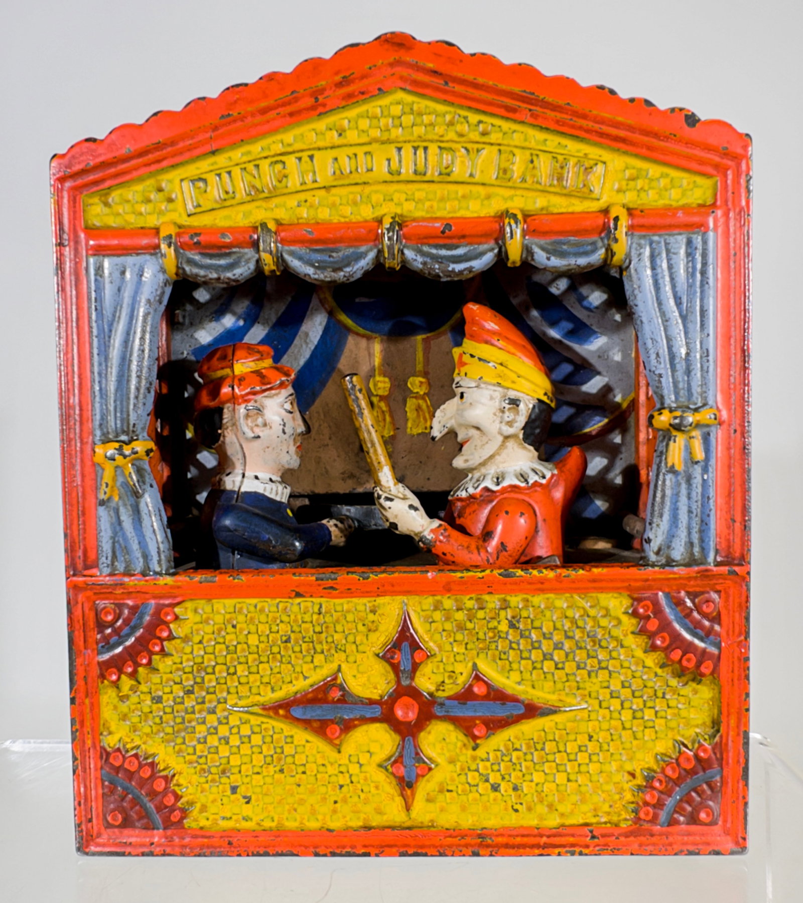 Punch and Judy - Small Letters: Shepard Hardware Co. - Buffalo, NY. 1884 - 7 3/8"T x 6"W