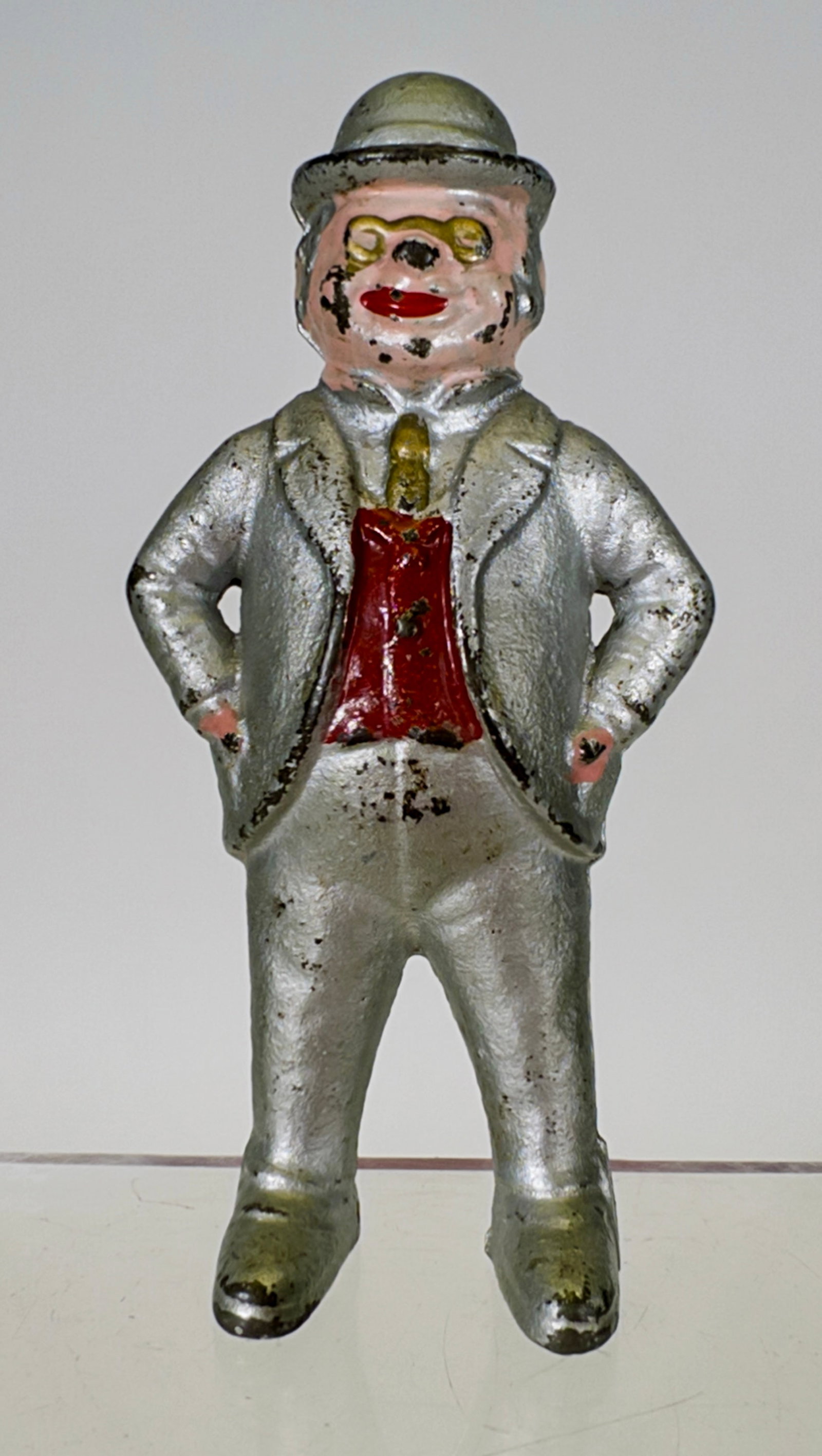 Foxy Grandpa Cast Iron Still Bank (1 of 2)