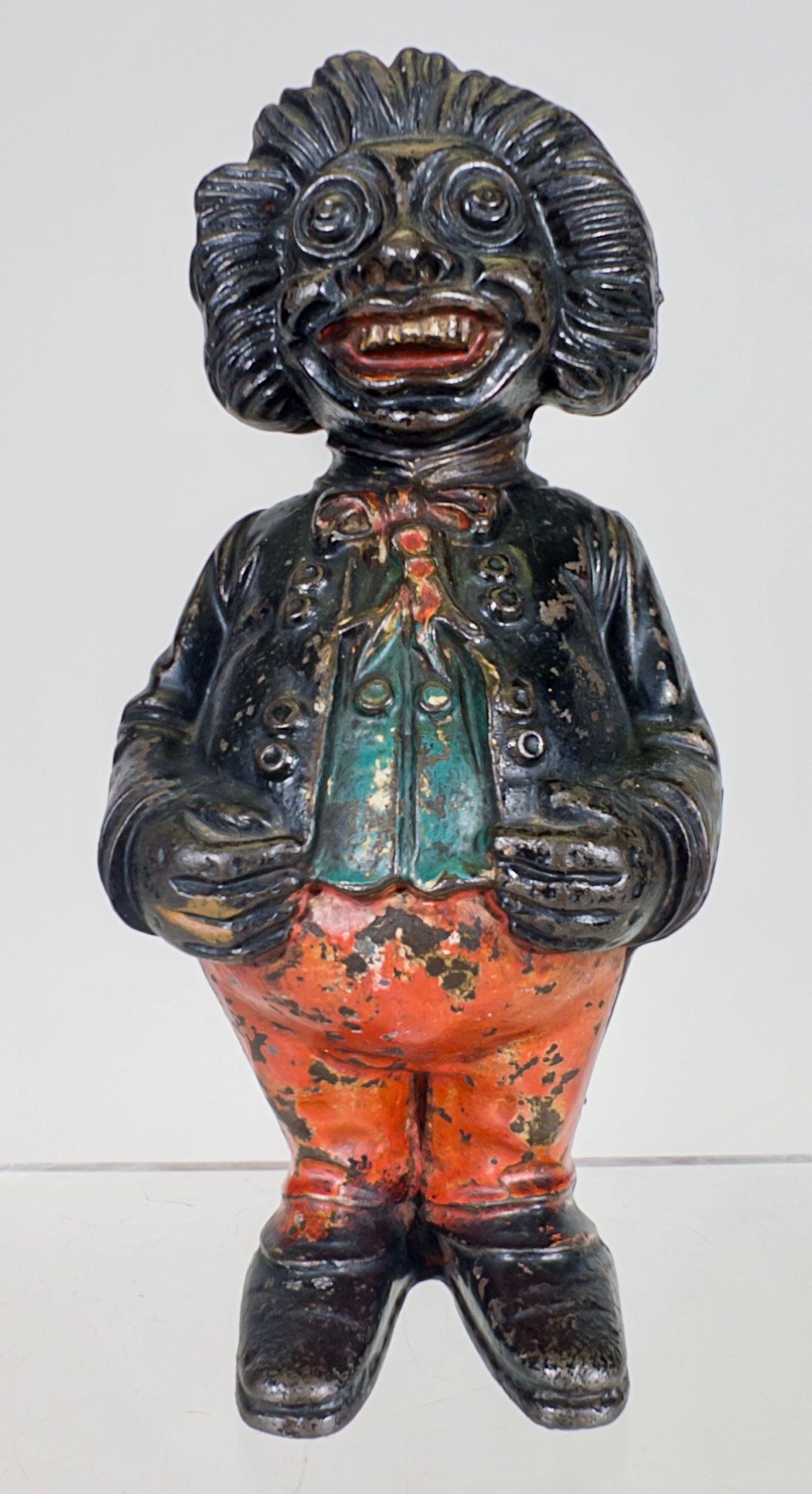 Gollywog Cast Iron Still Bank (1 of 2)