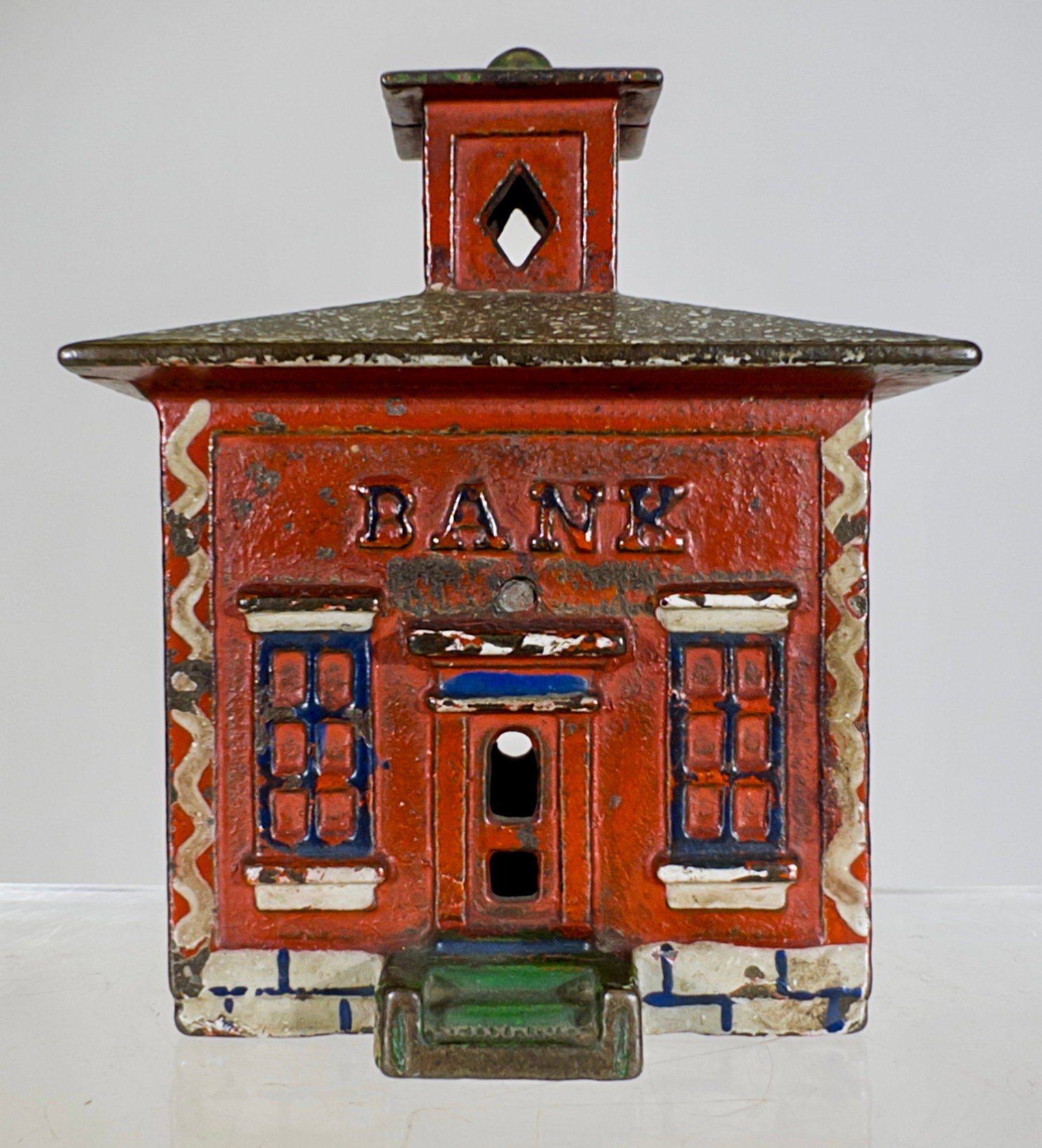 Cupola Bank - Medium Brown with Mica Roof (1 of 2)