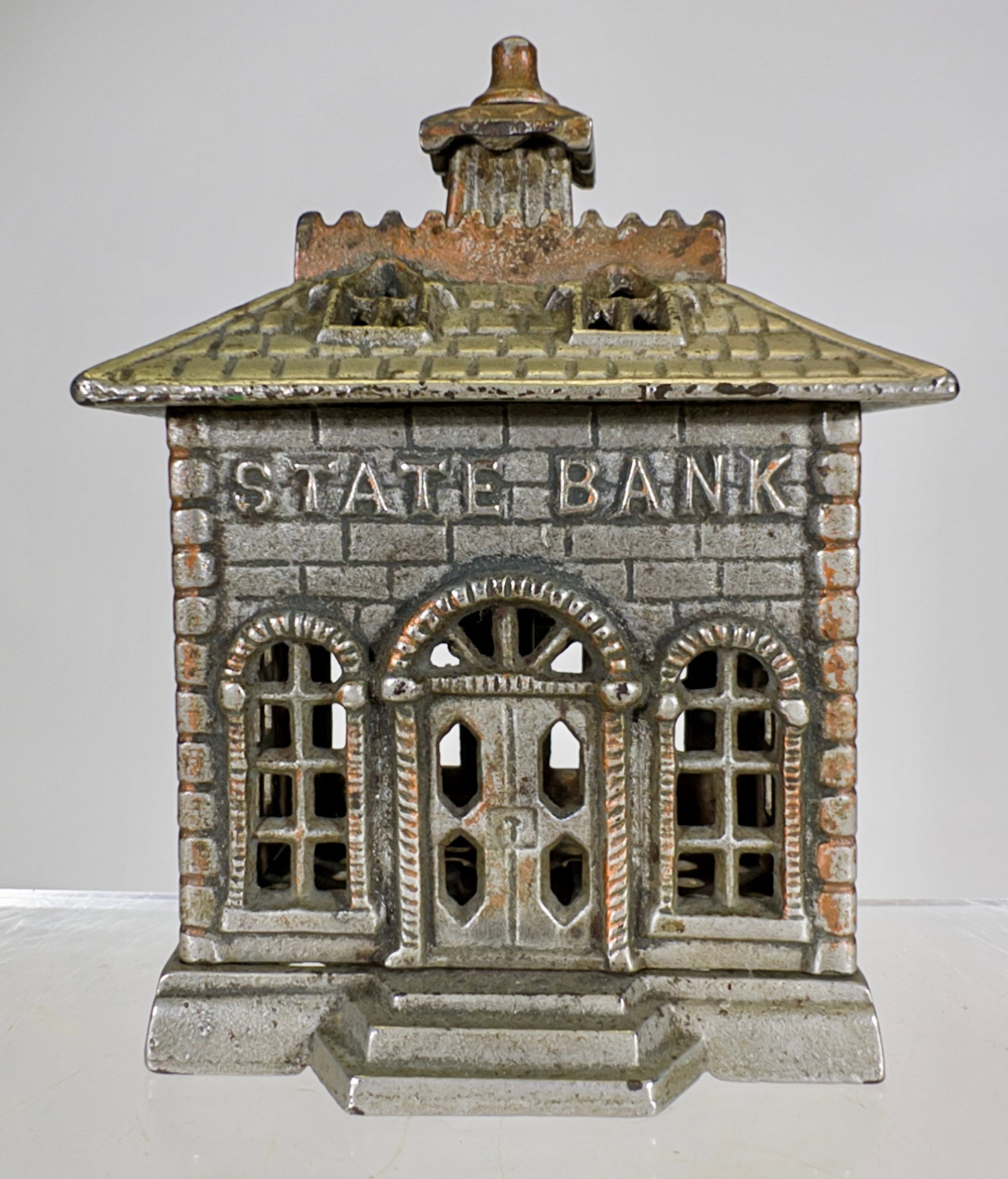 State Bank - Scarce Nickel Plated Example (1 of 2)