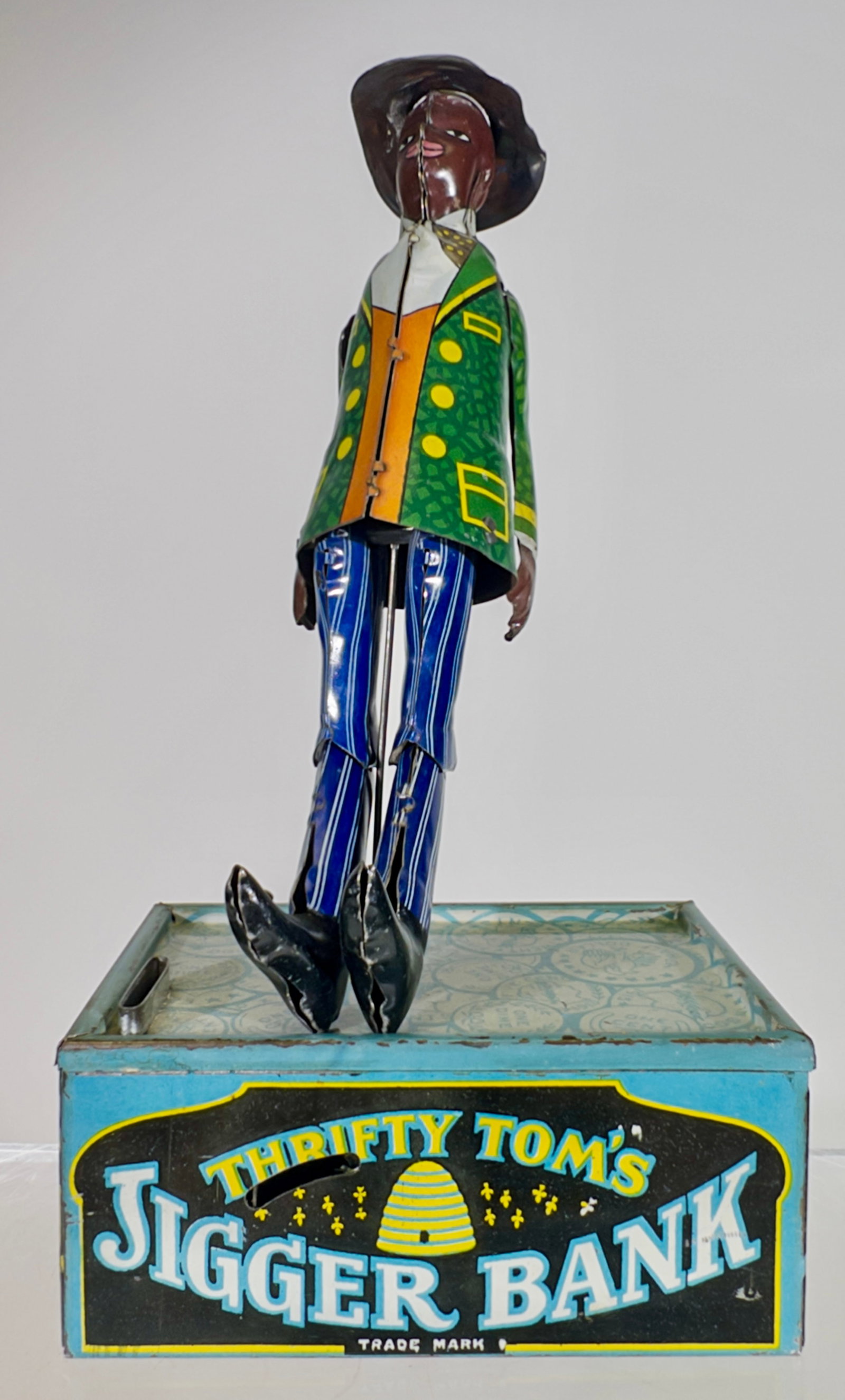 Thrifty Tom's Jigger Mechanical Bank - Made of Tin (1 of 3)