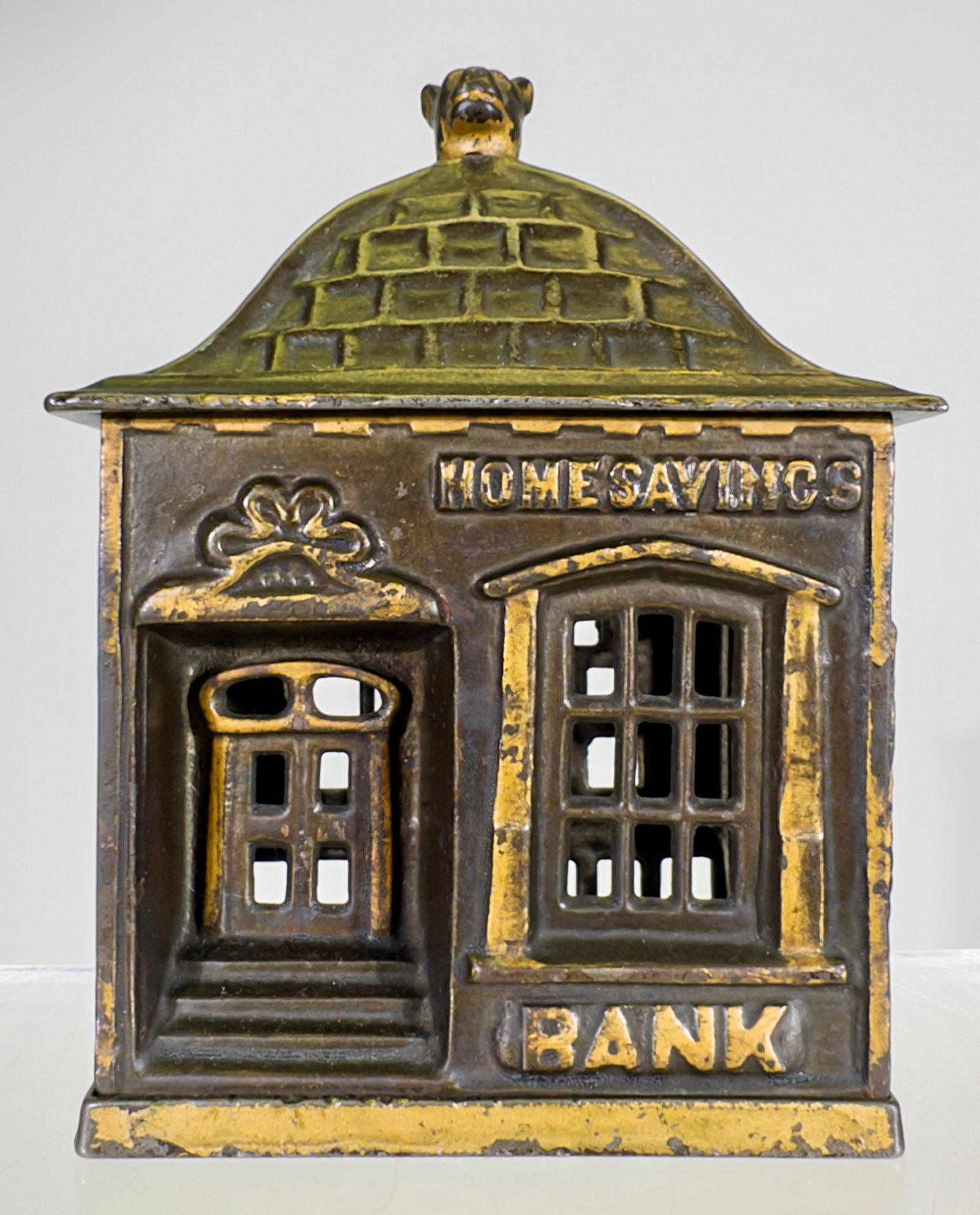 Home Savings Bank Cast Iron (1 of 2)