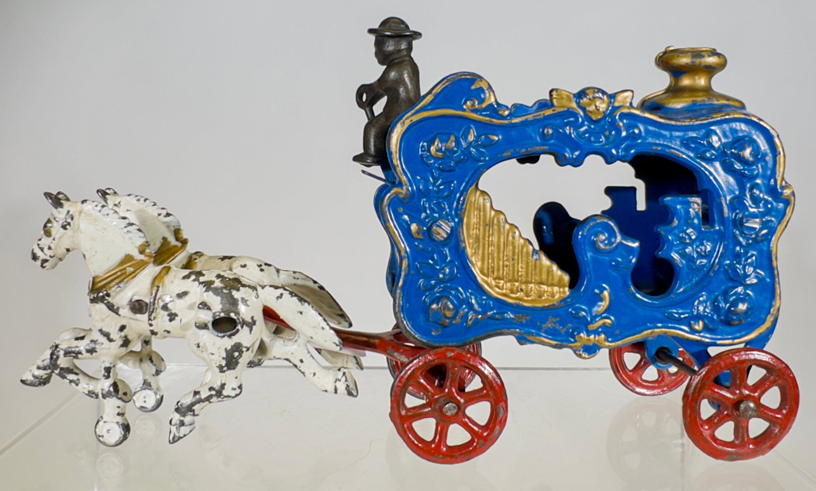 Royal Circus Calliope Wagon - With White Horses (1 of 2)