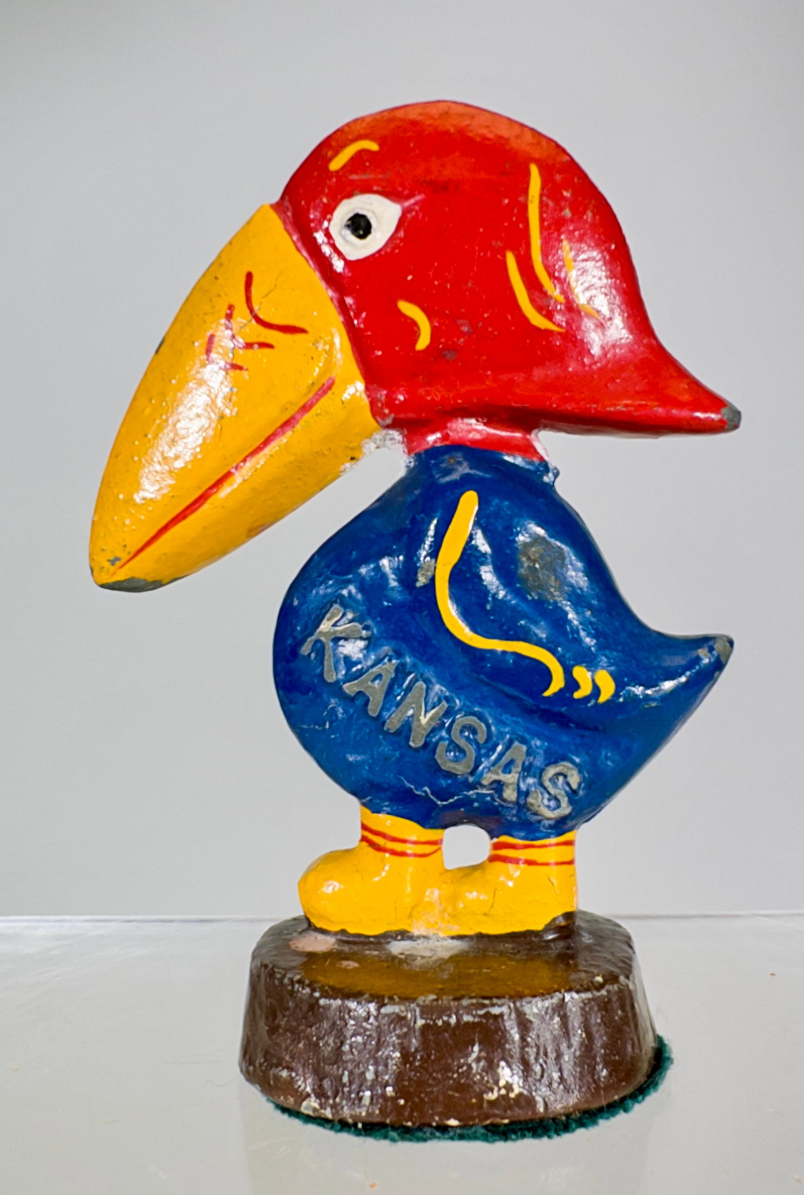 Kansas Jayhawk Paperweight - Lead