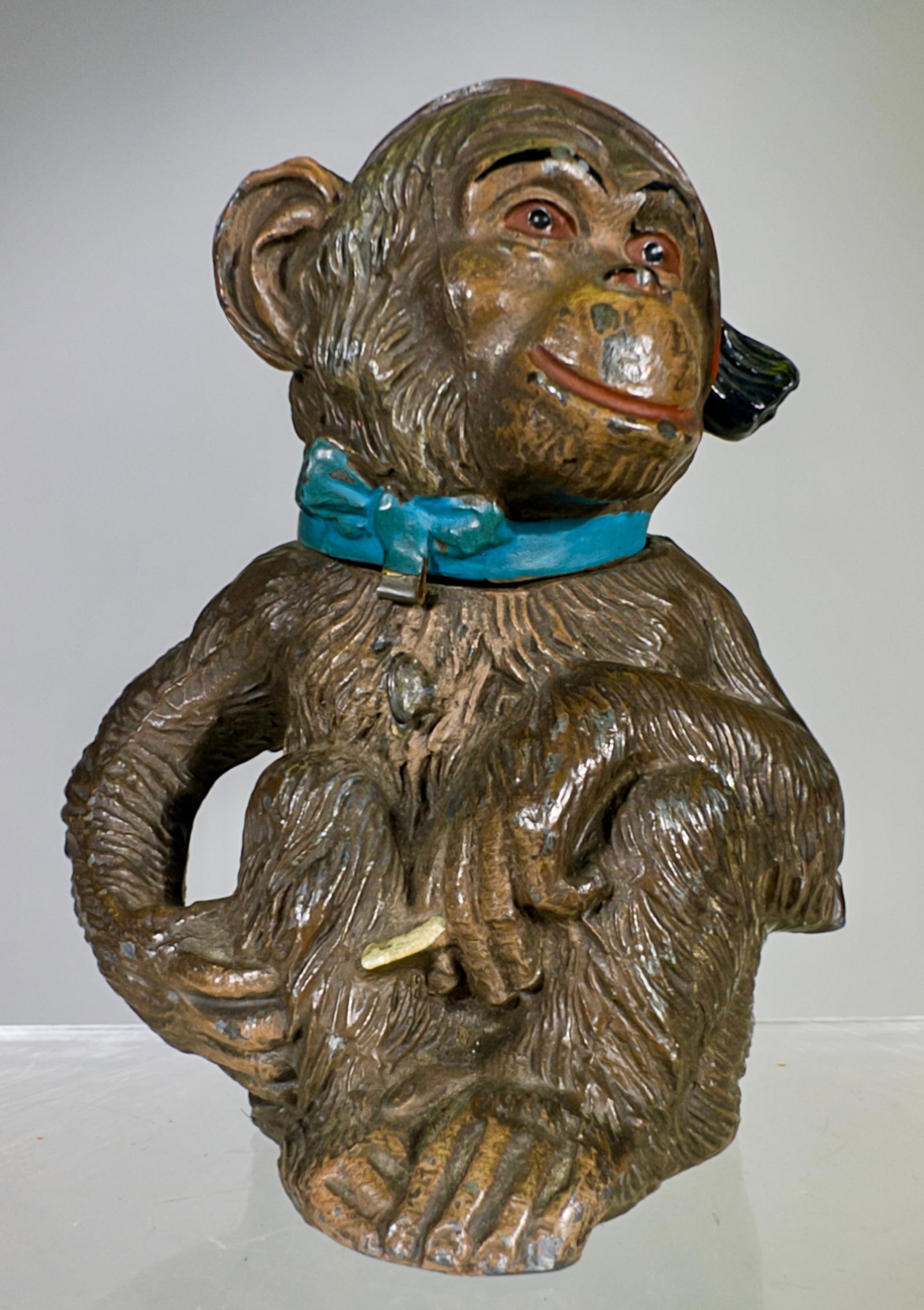 Spelter Monkey with Cigarette - Scarce (1 of 2)