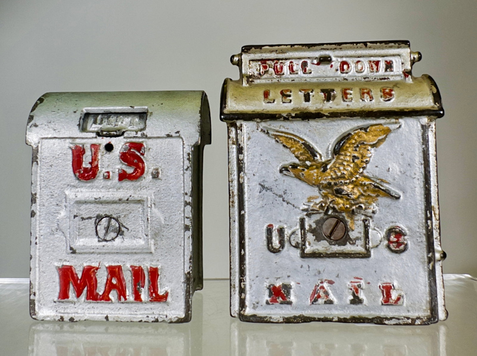 Two U.S. Mailbox Banks (1 of 2)