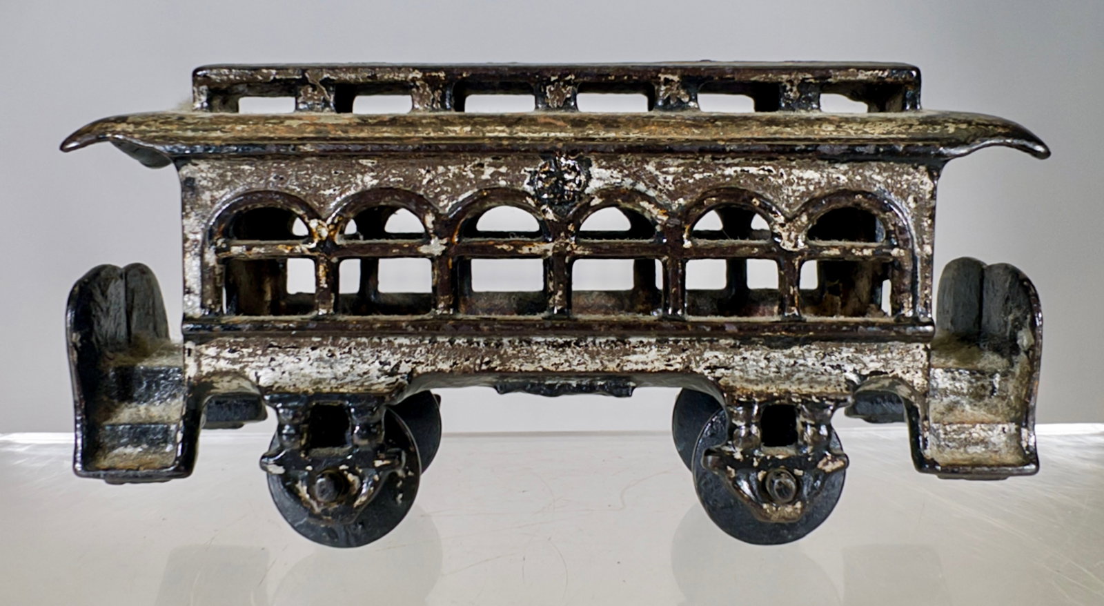 Trolley Cast Iron Bank - Scarce (1 of 2)