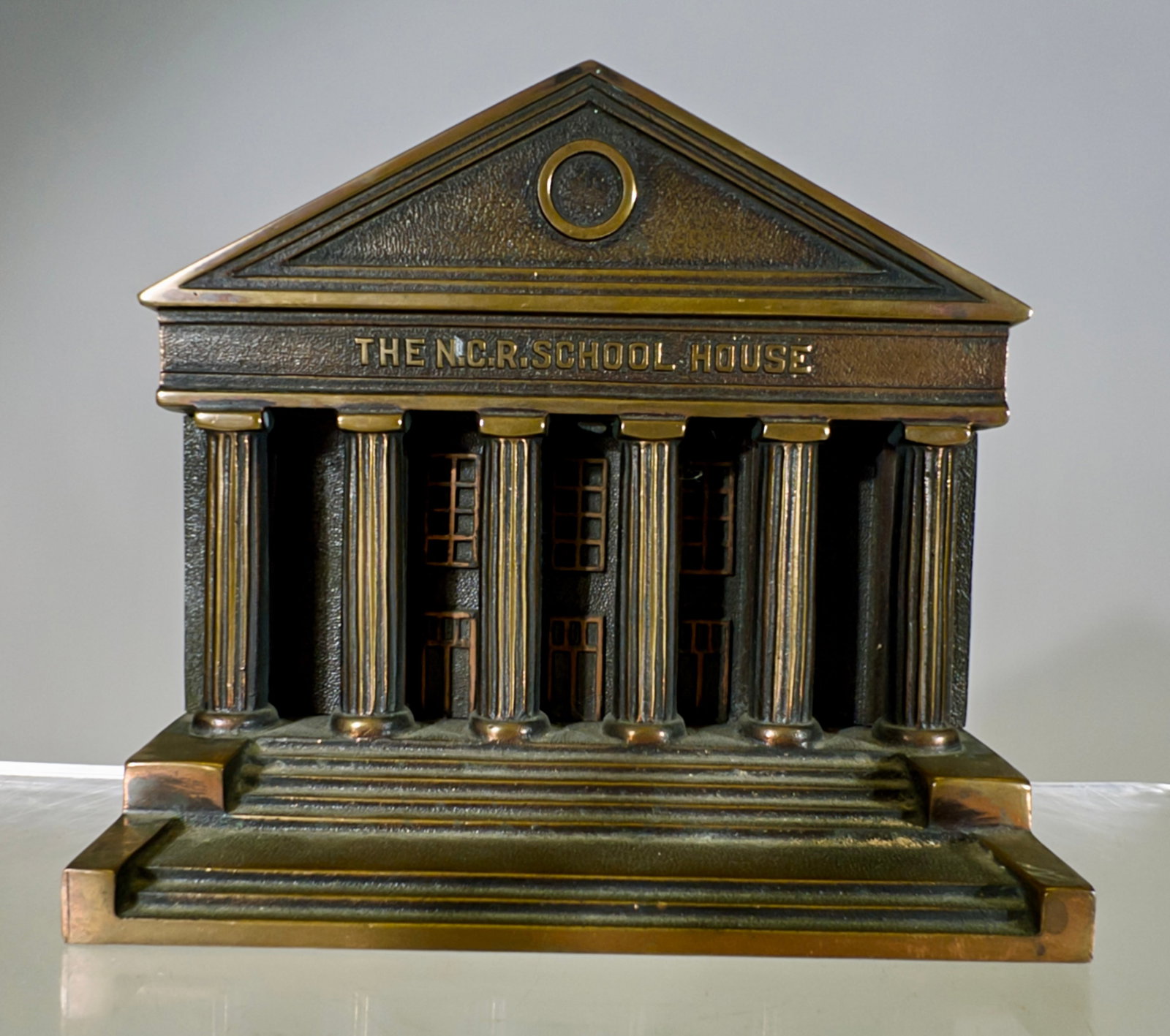 N.C.R. School House - Sales Presentation Award To A.A. Williams (1 of 2)