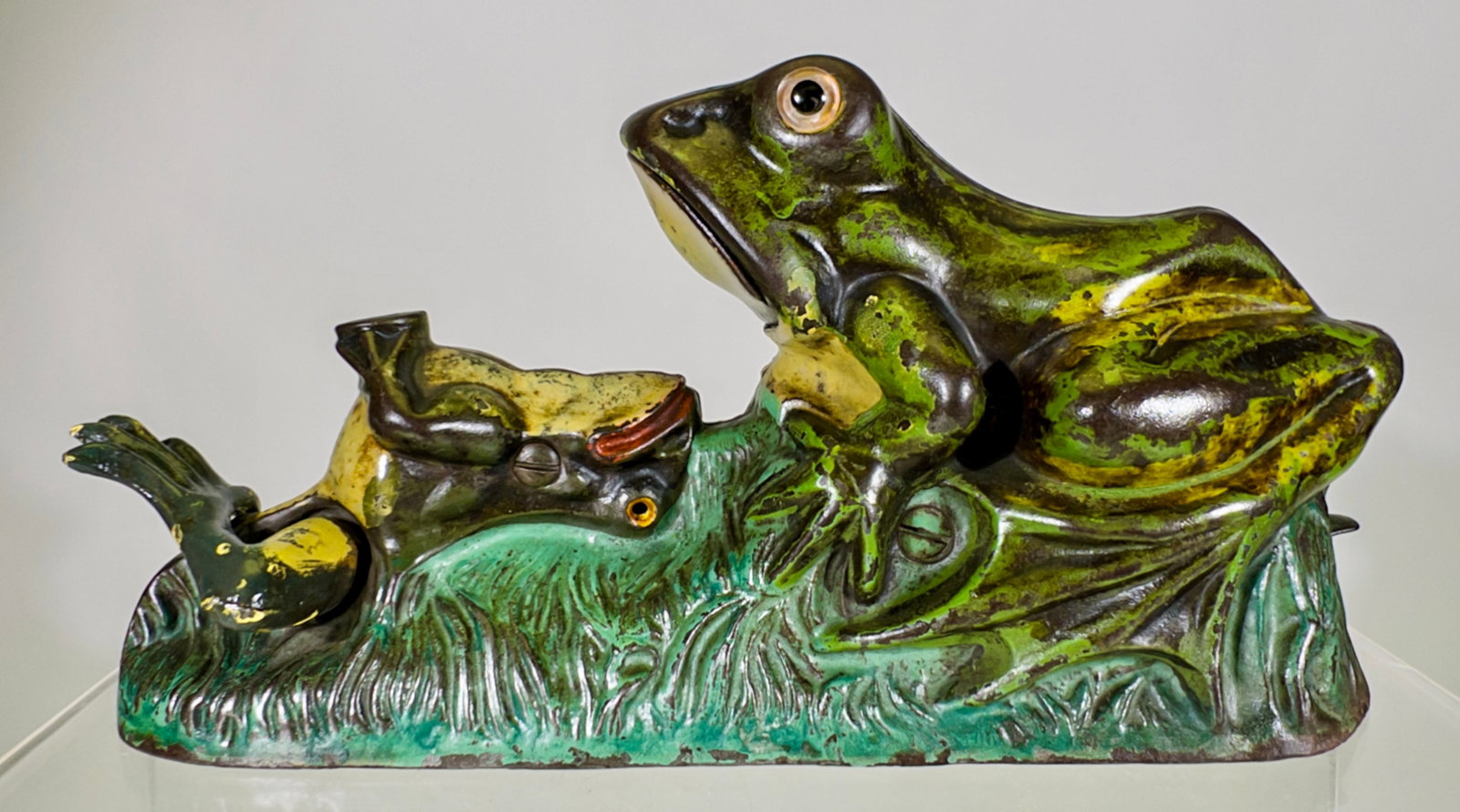 Two Frogs Mechanical Bank - Made of Cast Iron (1 of 3)