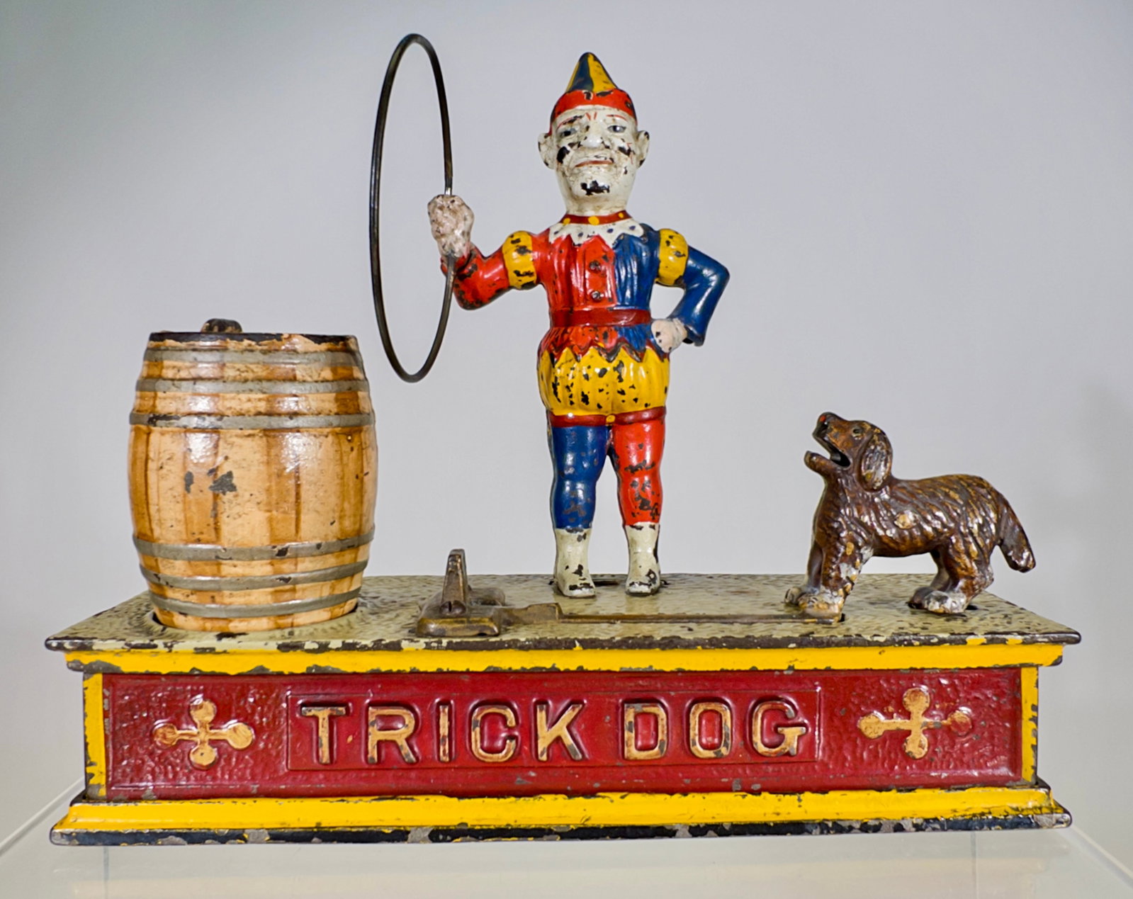 Trick Dog - Six Part base: Shepard Hardware Co. - Buffalo, NY. 1888 - 8 3/4"L