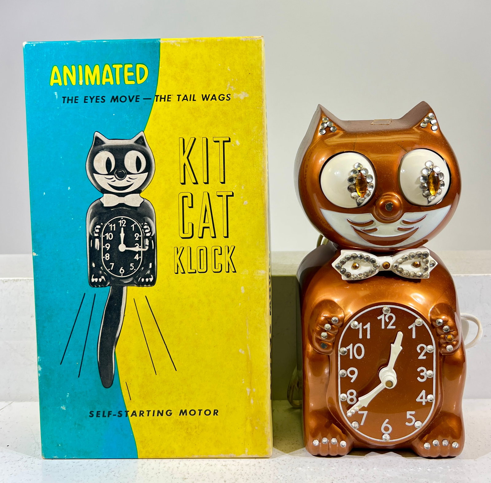 Animated Kit Cat Klock - Scarce Copper Cat (1 of 3)