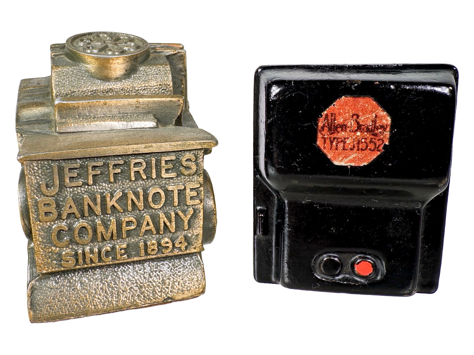 Two Advertising Paperweights (1 of 12)