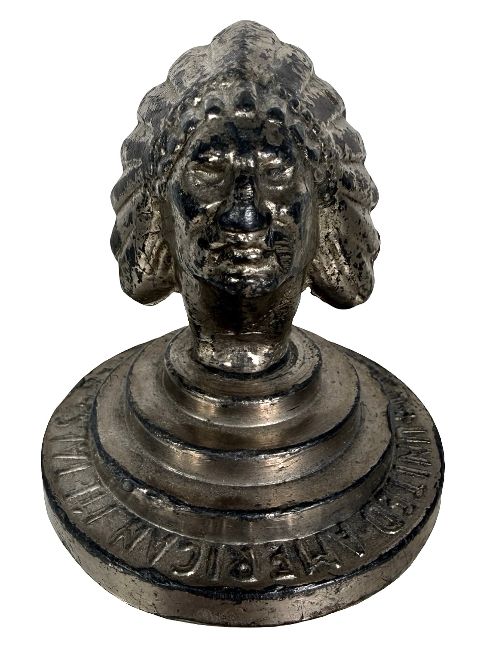 United-American Metals Advertising Paperweight - Silvered Lead (1 of 5)
