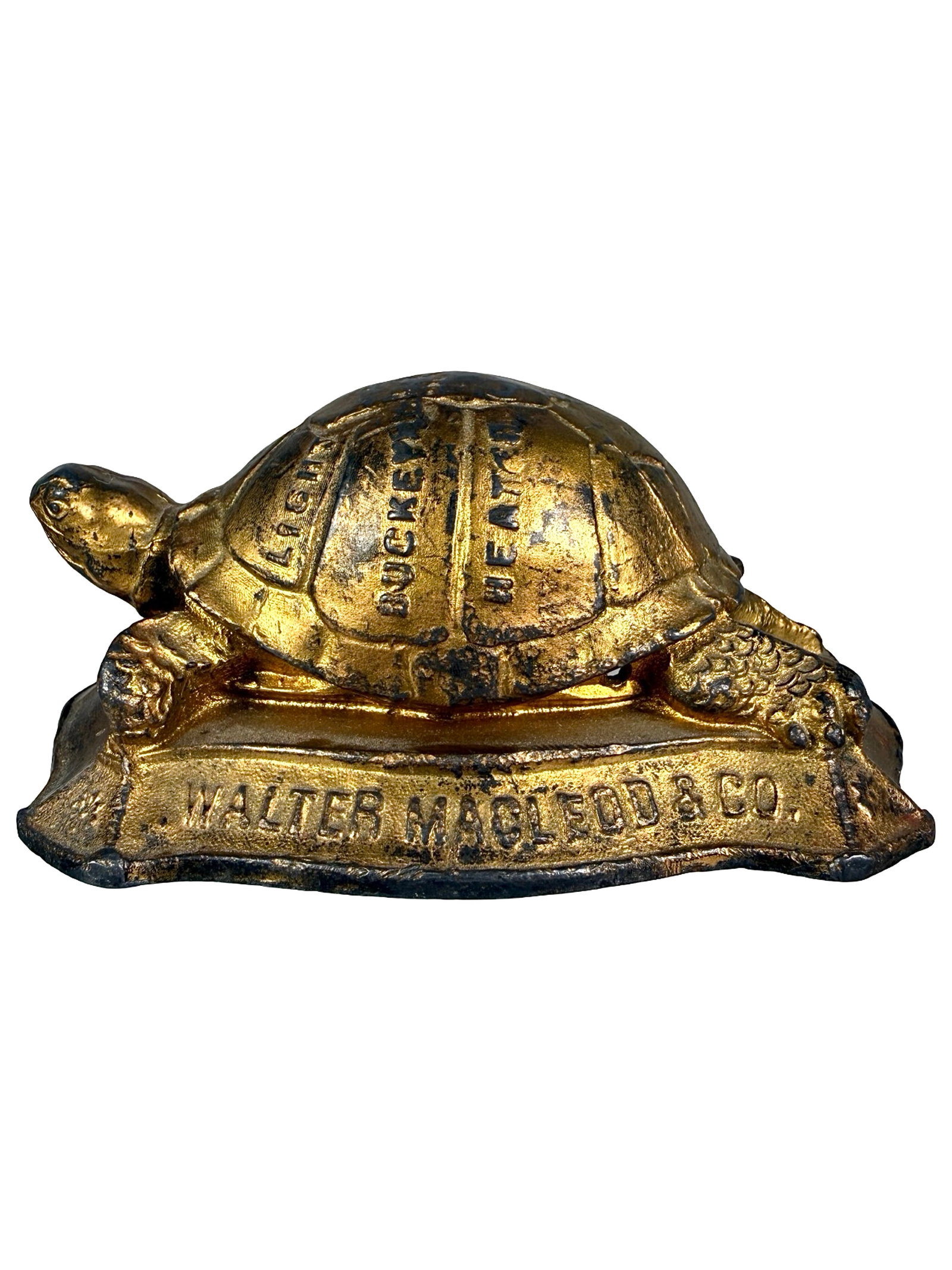 Walter Macleod & Co. Advertising Paperweight - Lead (1 of 6)