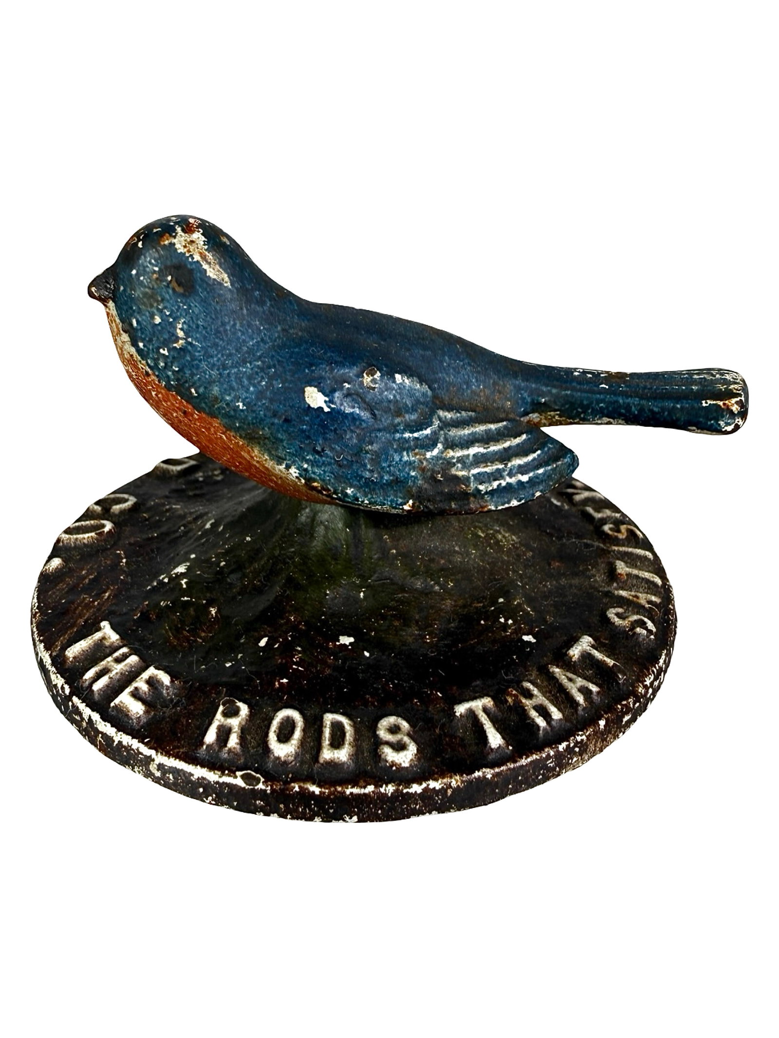 H. L. Judd Co. Advertising Paperweight - Cast Iron: Made by H. L. Judd Company. Wallingford, Ct. - Circa 1930's. 1 1/2" Tall x 2 3/8" Wide. The Peirce Collection.