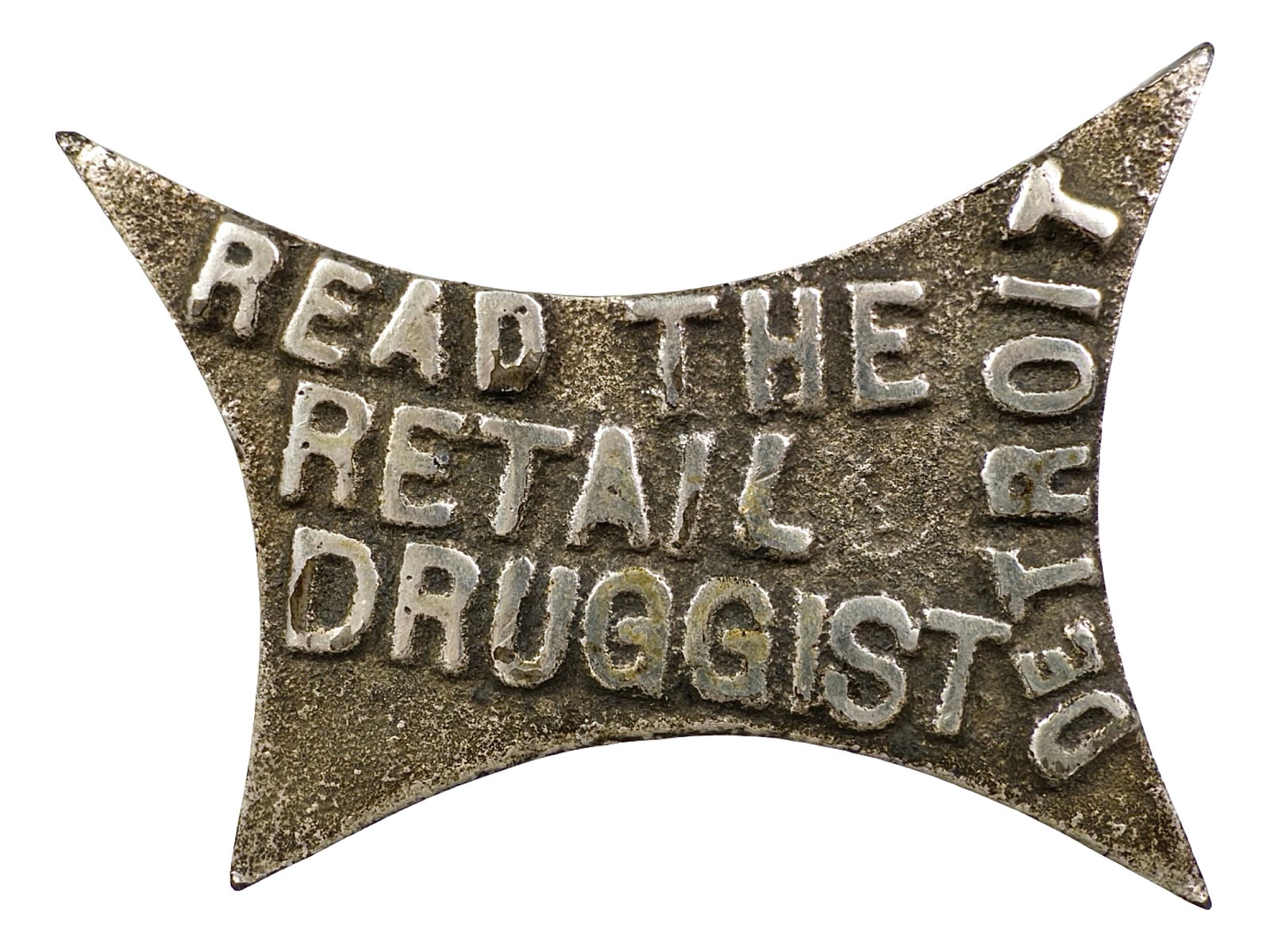 Retail Druggist - Detroit Advertising Paperweight - Cast Iron (1 of 4)