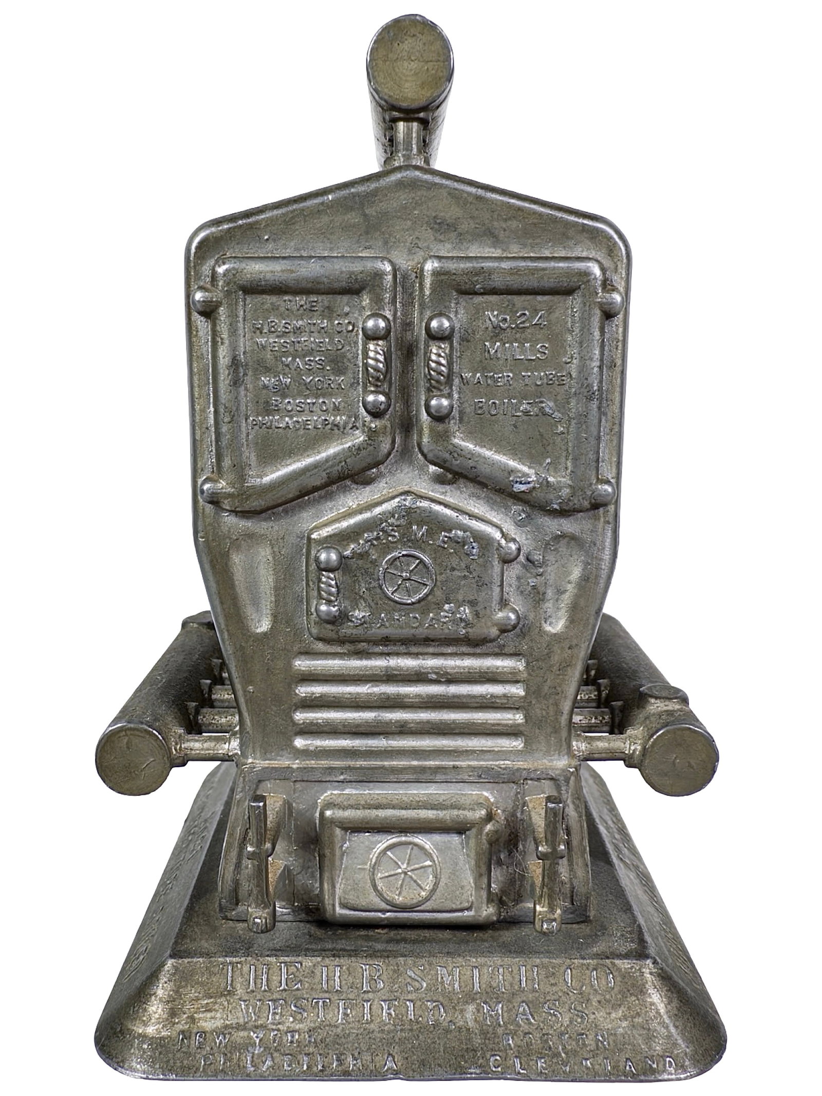 Mills Watertube Boiler Advertising Paperweight - Lead Alloy (1 of 4)