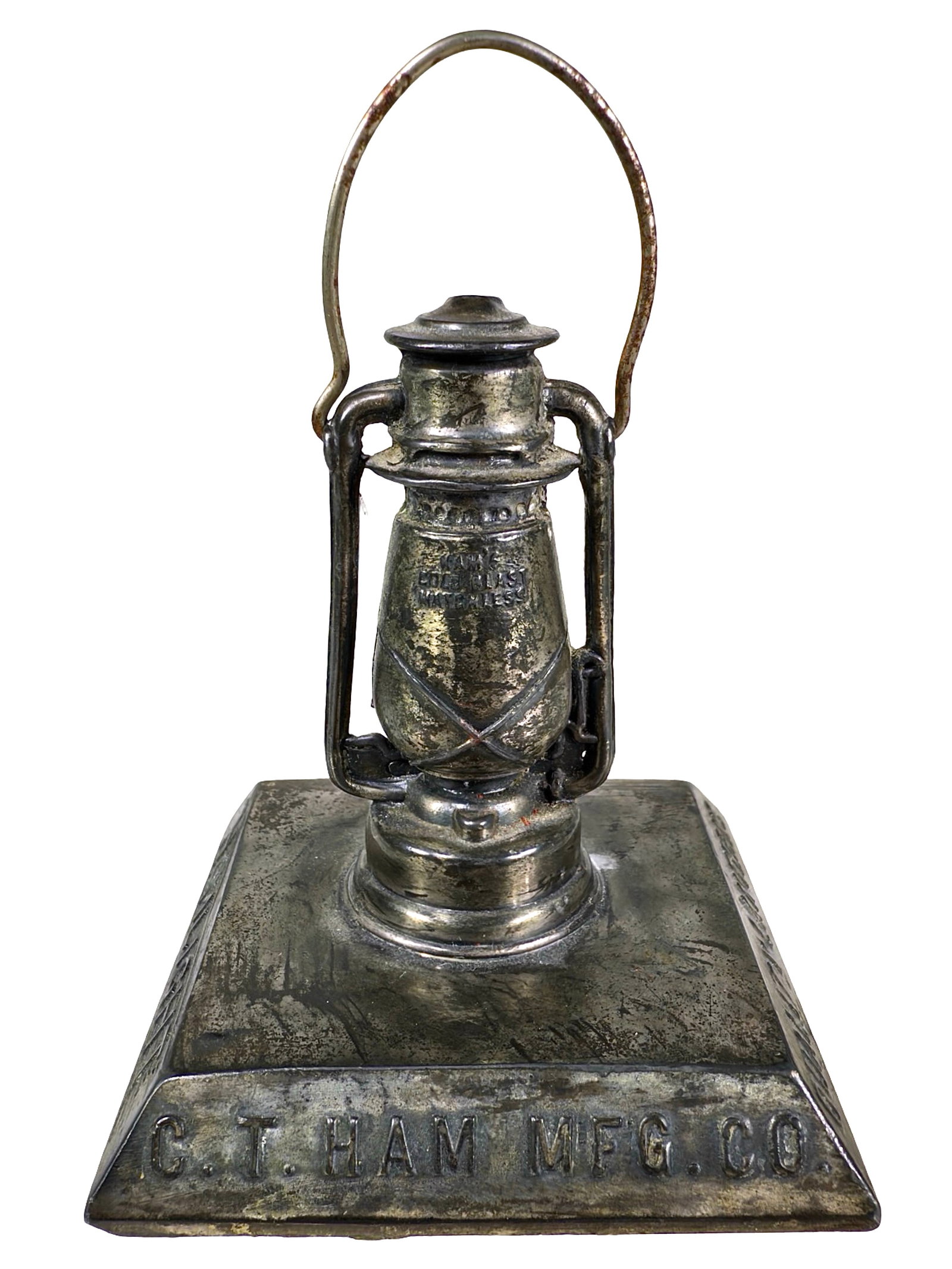 CT. Ham Mfg. Co. - Advertising Paperweight - Lead (1 of 4)